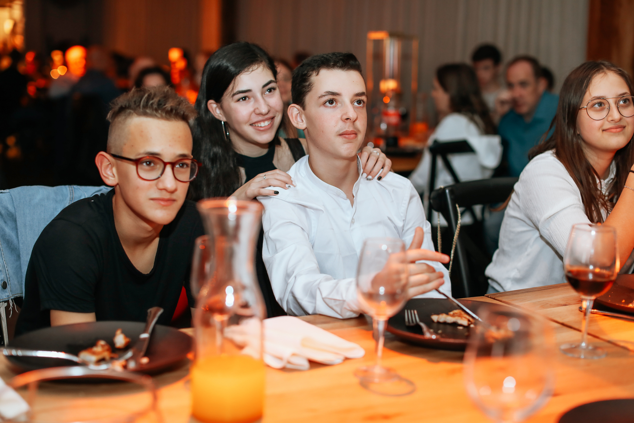 Празднование Бар Мицвы в зале торжеств «Ораним», Хайфа. George TLV — Professional photographer and retoucher in Israel