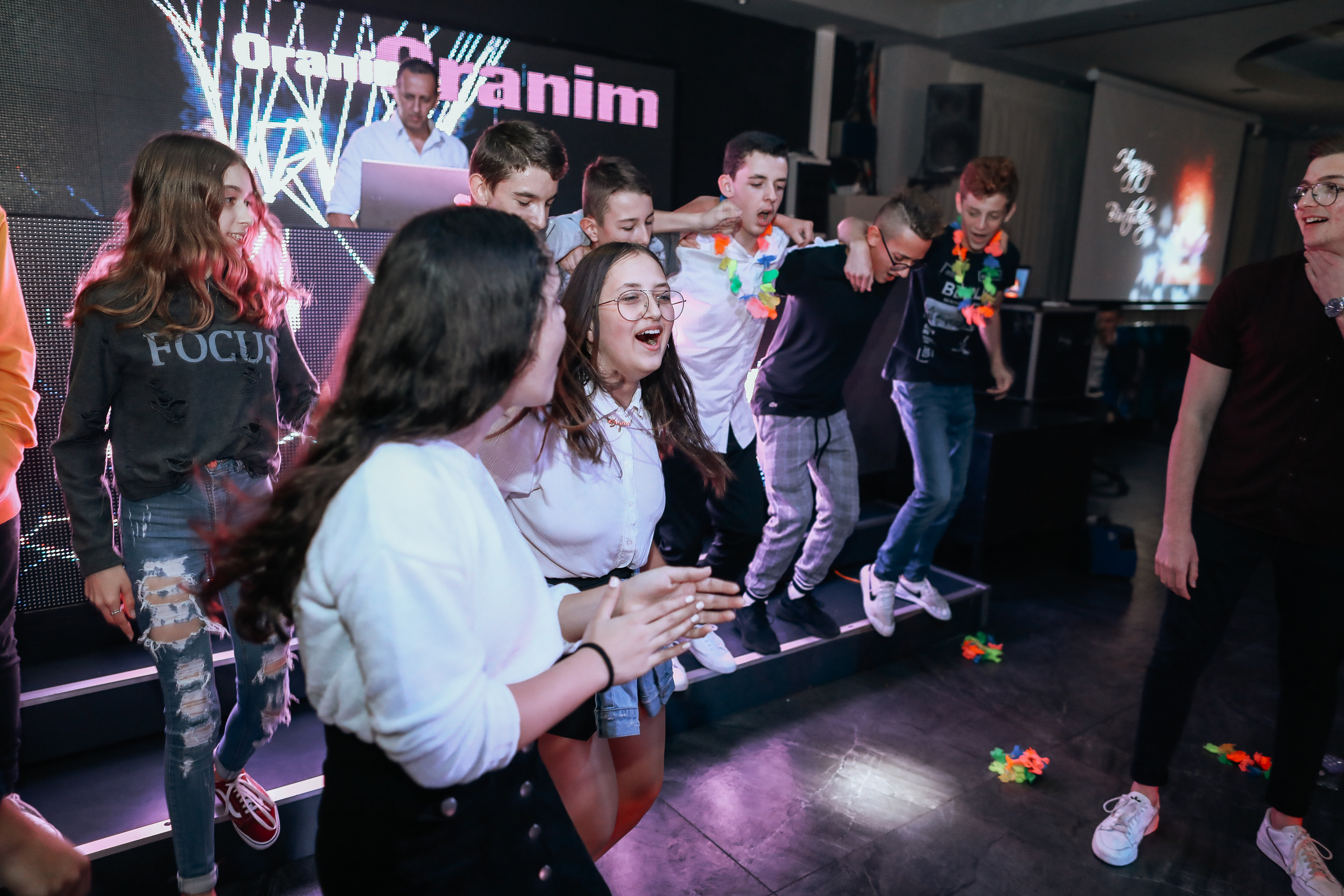 Празднование Бар Мицвы в зале торжеств «Ораним», Хайфа. George TLV — Professional photographer and retoucher in Israel