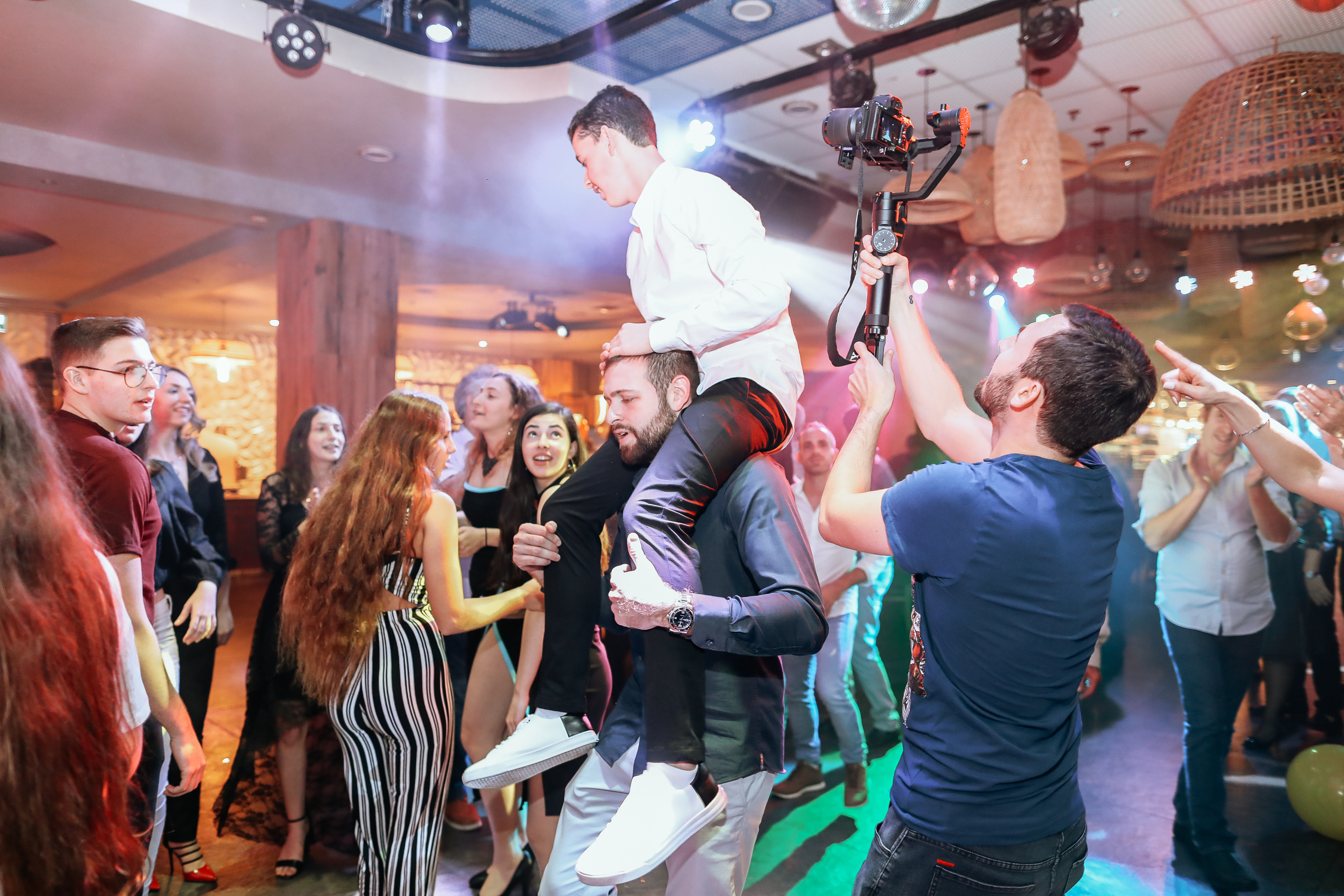 Празднование Бар Мицвы в зале торжеств «Ораним», Хайфа. George TLV — Professional photographer and retoucher in Israel