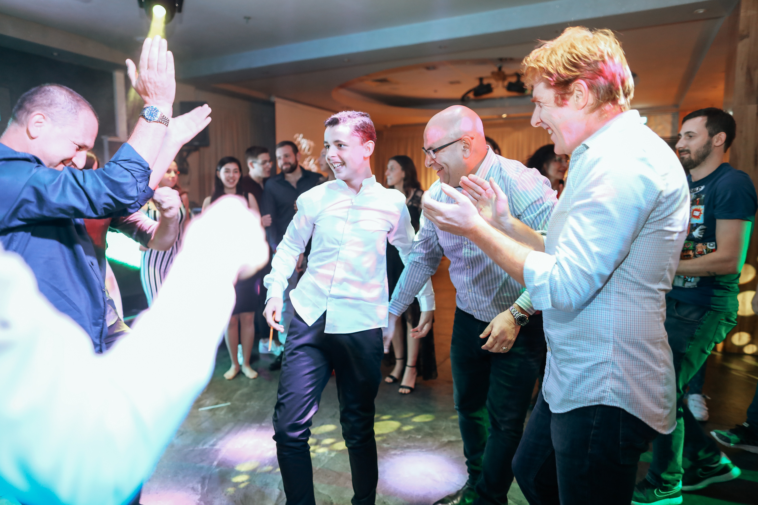 Празднование Бар Мицвы в зале торжеств «Ораним», Хайфа. George TLV — Professional photographer and retoucher in Israel