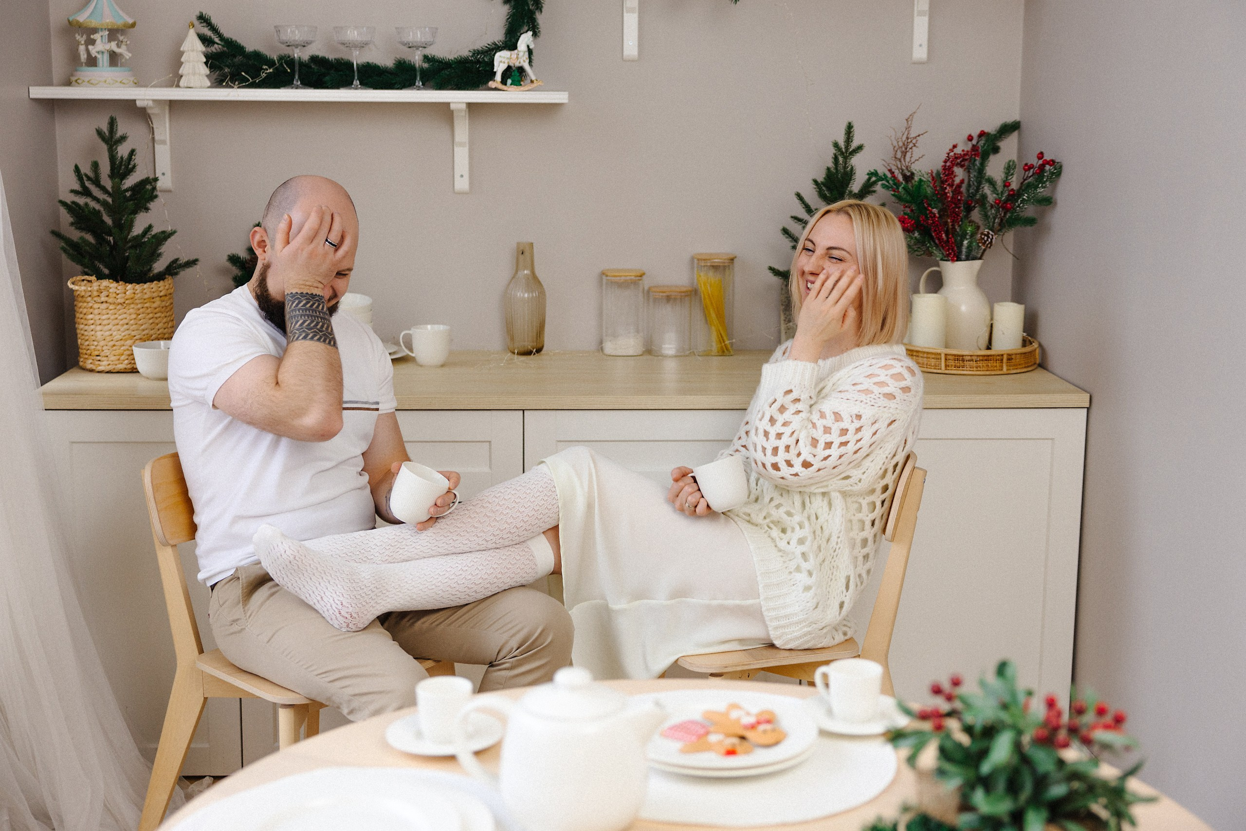 Christmas and New Year photo sessions in Riga, Latvia in studio. Evgeny Timofeyev | Wedding & Content photographer and videographer