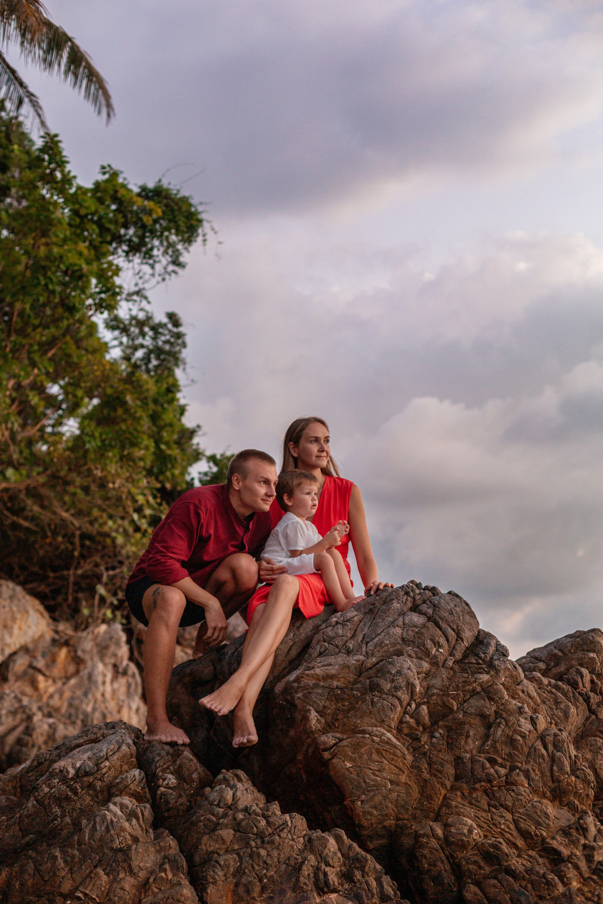 Family -Taling Ngam beach 01.03.2025. Фотограф на Самуи — Фотосессия на Самуи — Фотограф Ксения Шумейко