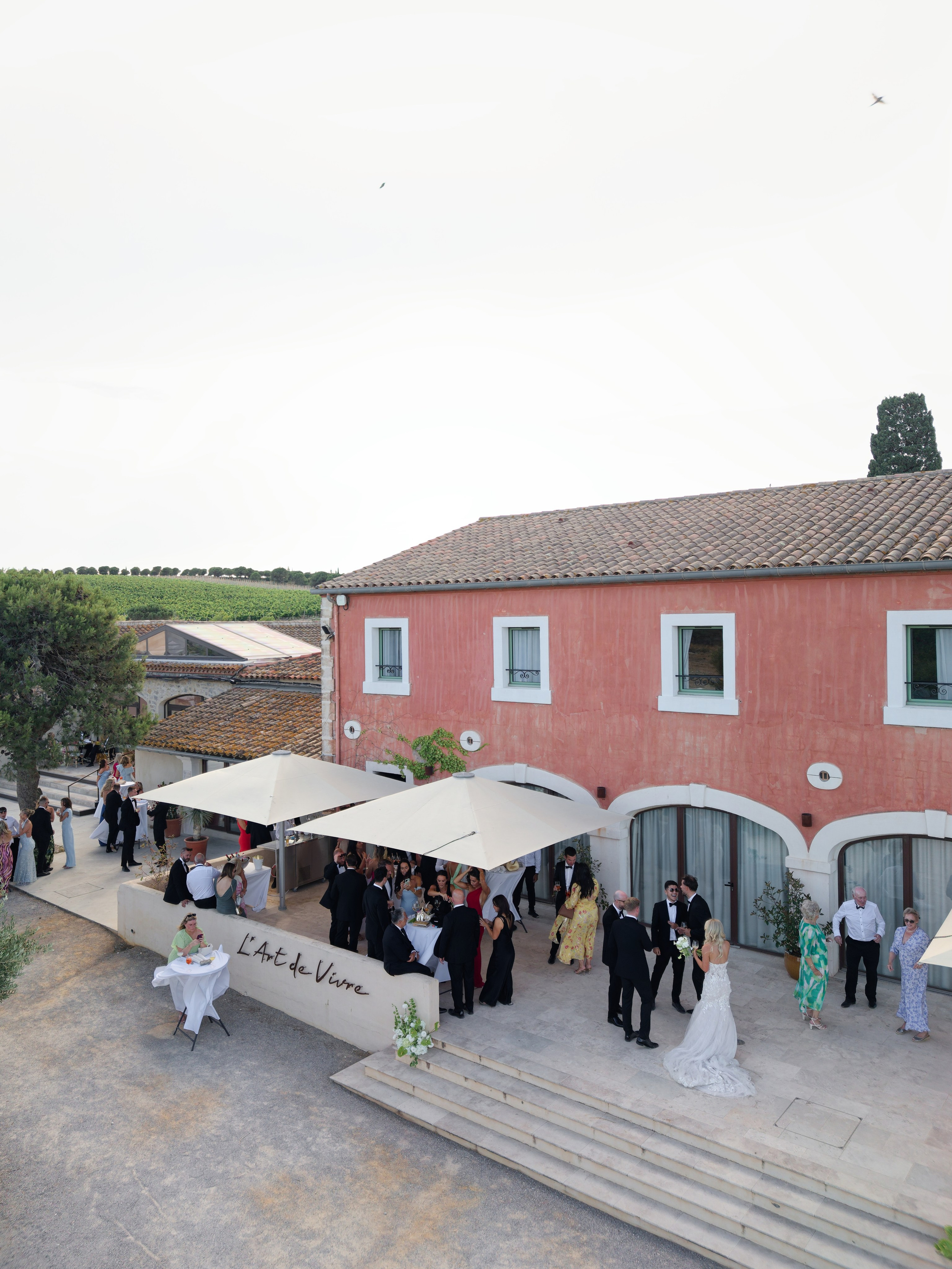 Wedding at Château L’Hospitalet in Narbonne, France. Destination Wedding Photographer — Nikita Burtsev