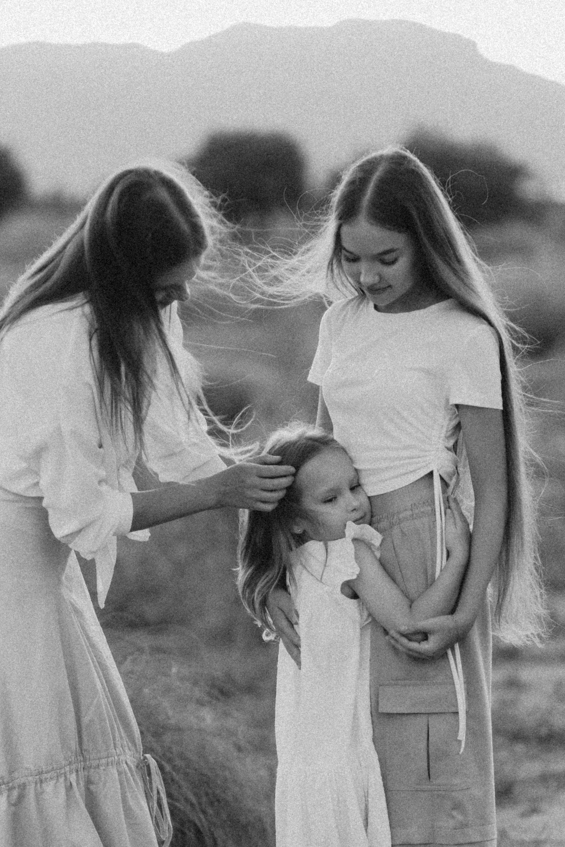 Семейные сьемки на закате. Главная