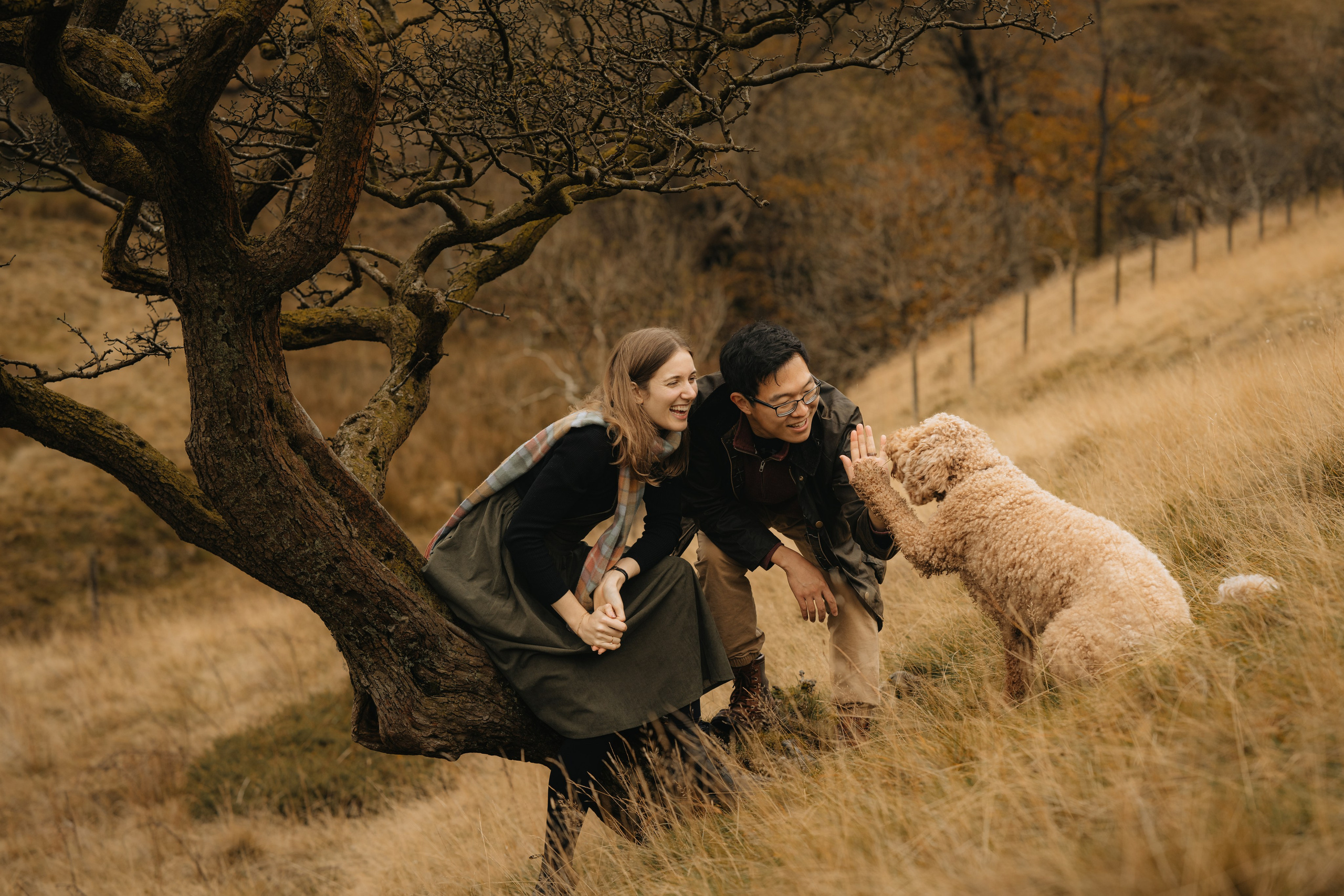 L & C in Peak District. Tania Gandrabur, photographer in West Midlands, England