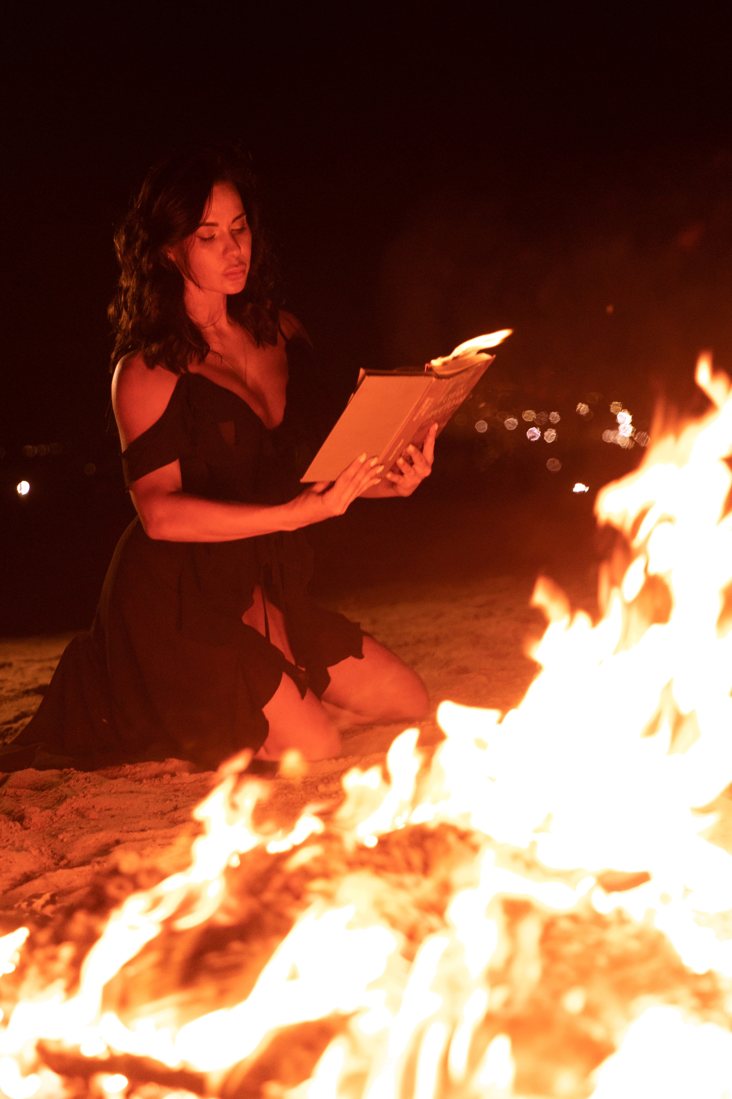 Огненная. Фотограф Вероника Яцына в Ташкенте