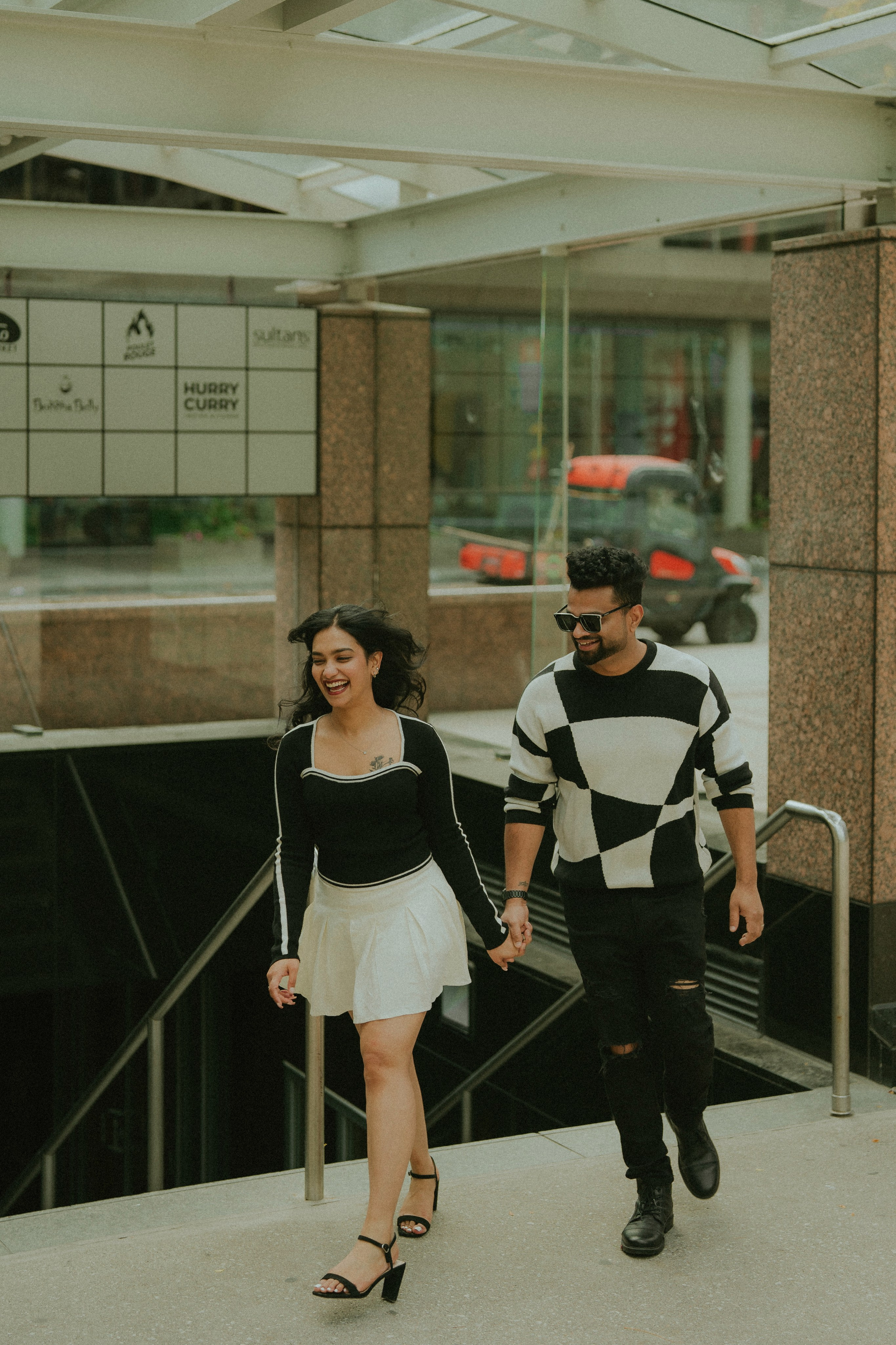 Downtown Romance at Toronto. Fine art Wedding Photographers in India & Canada