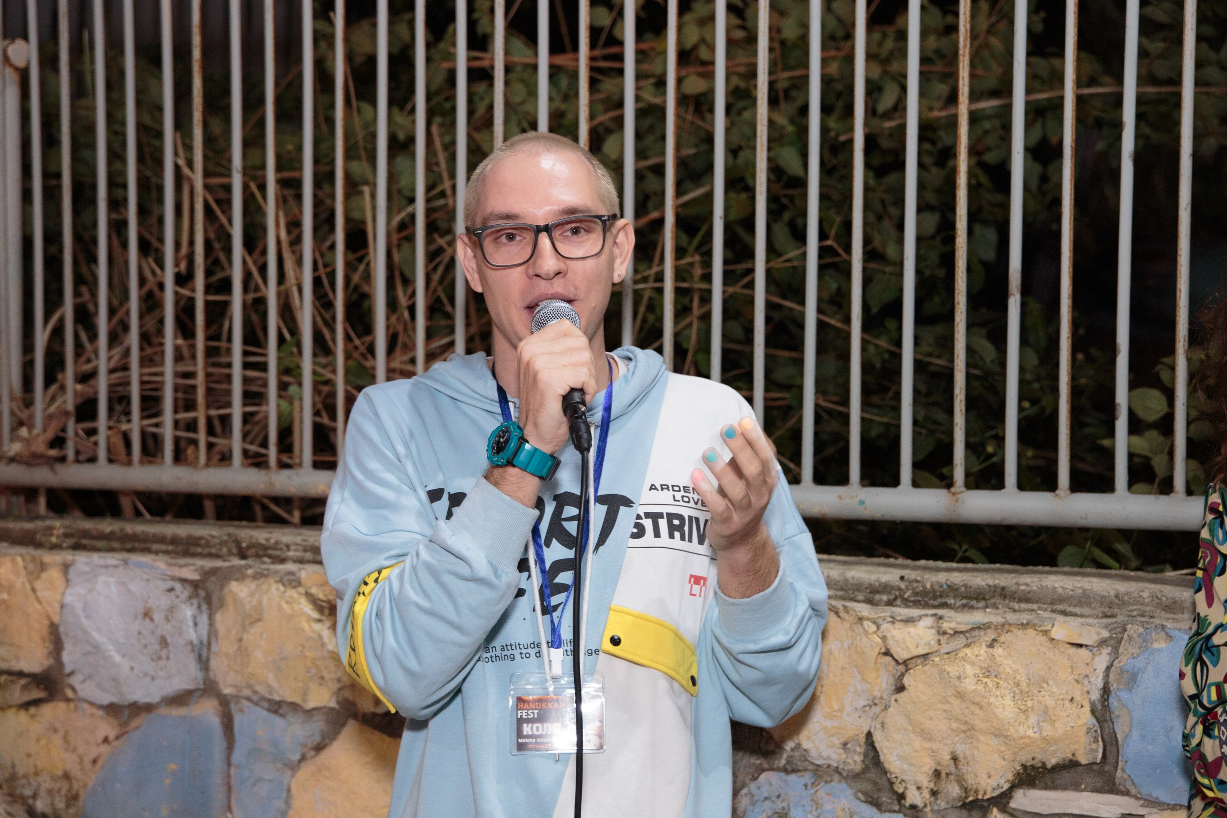 Городская Ханука Хайфа 2023. Портретный и репортажный фотограф в Израиле Рома Бирман