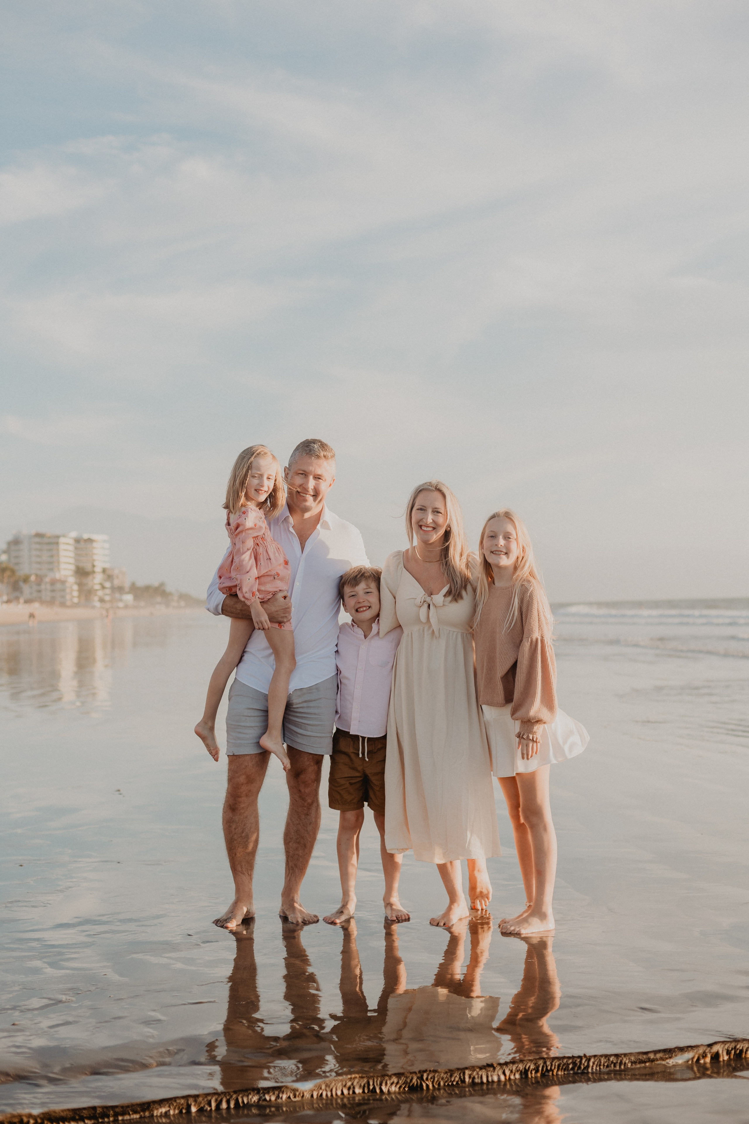 Laughter, Sand, and Sea: A Family Session in Nuevo Vallarta