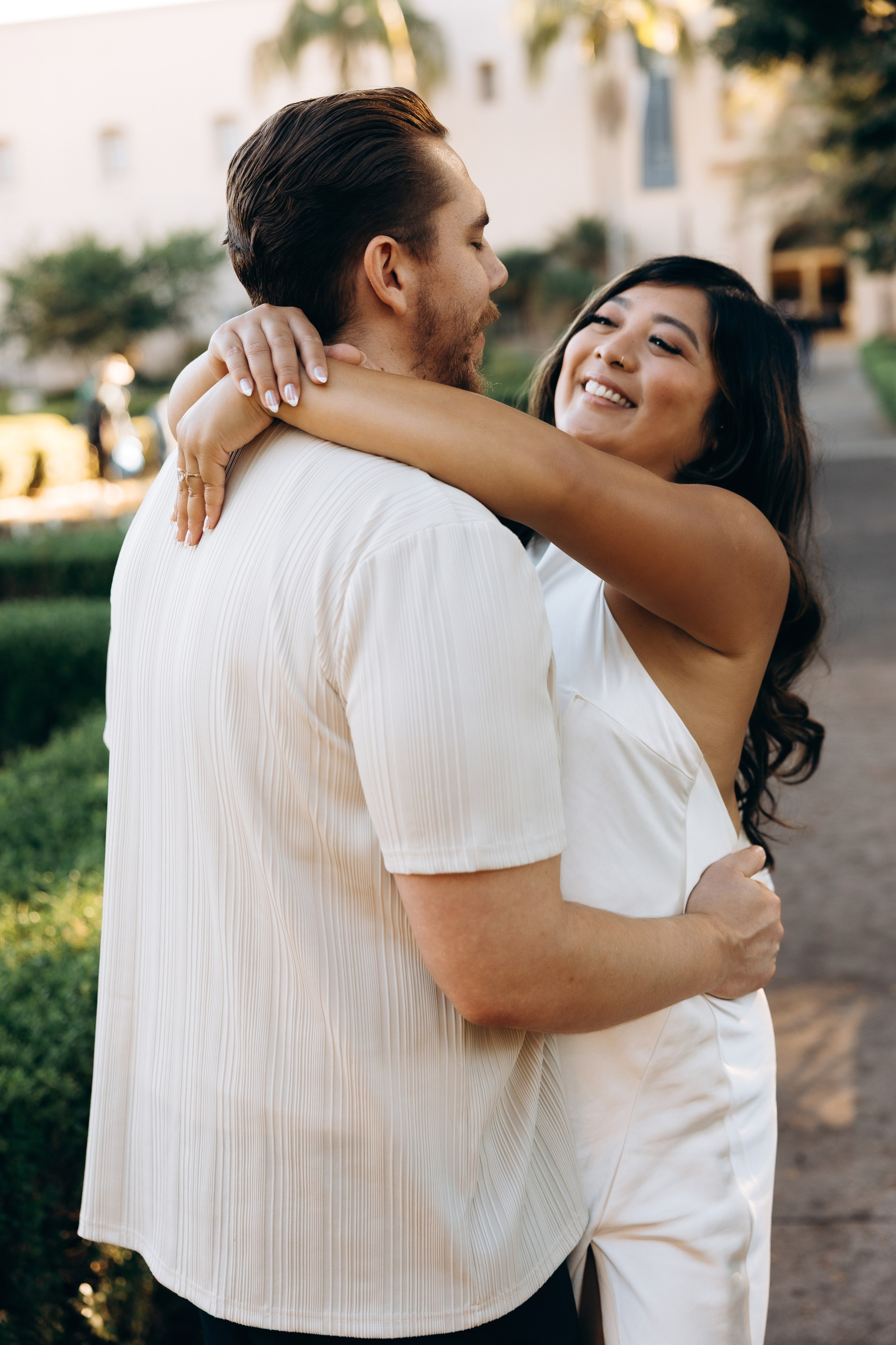 Jenn and Vince. Wedding and family photographer San Diego