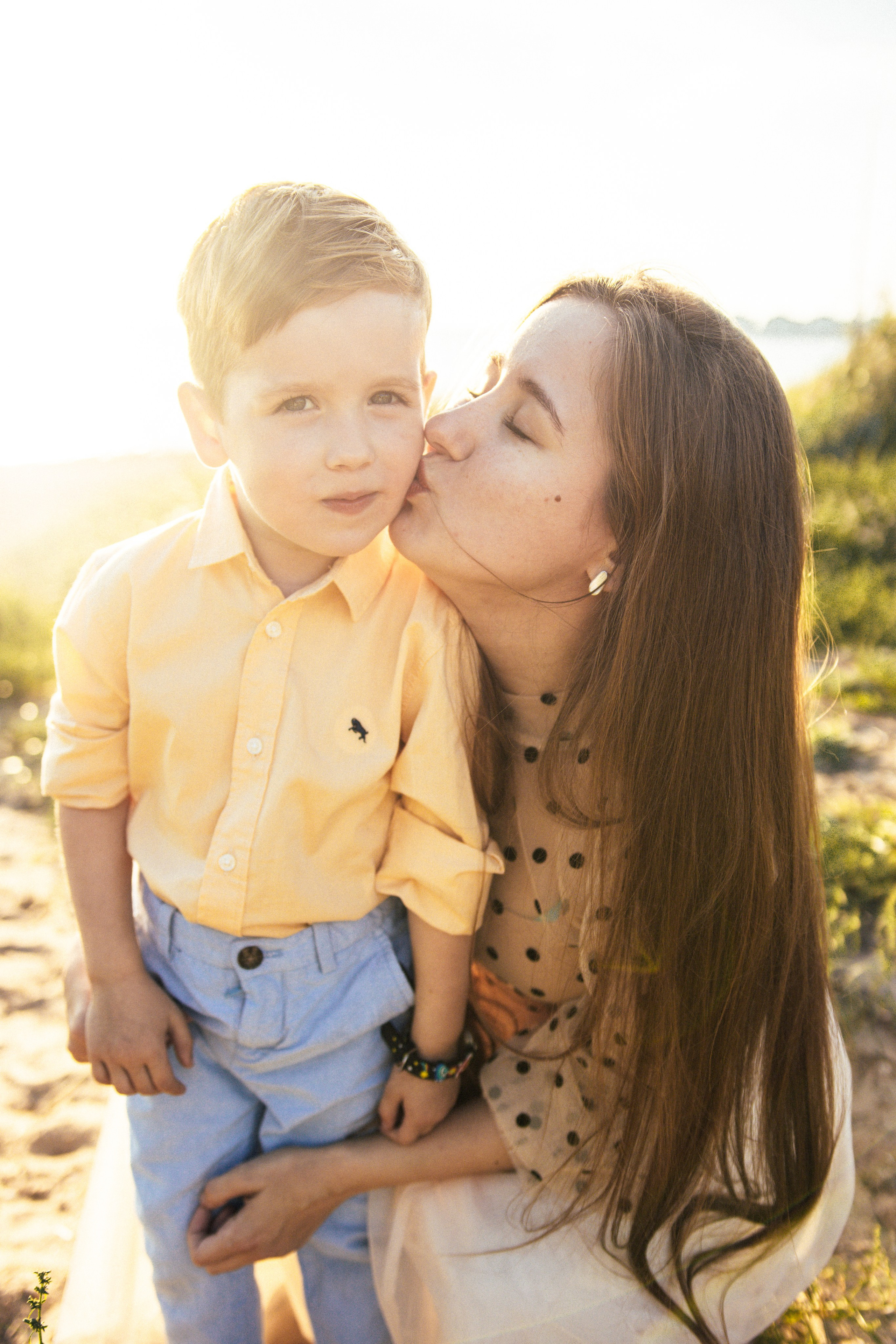 Warm evening in Falkenberg. Photographer in Gothenburg Aleksandra Stroganova