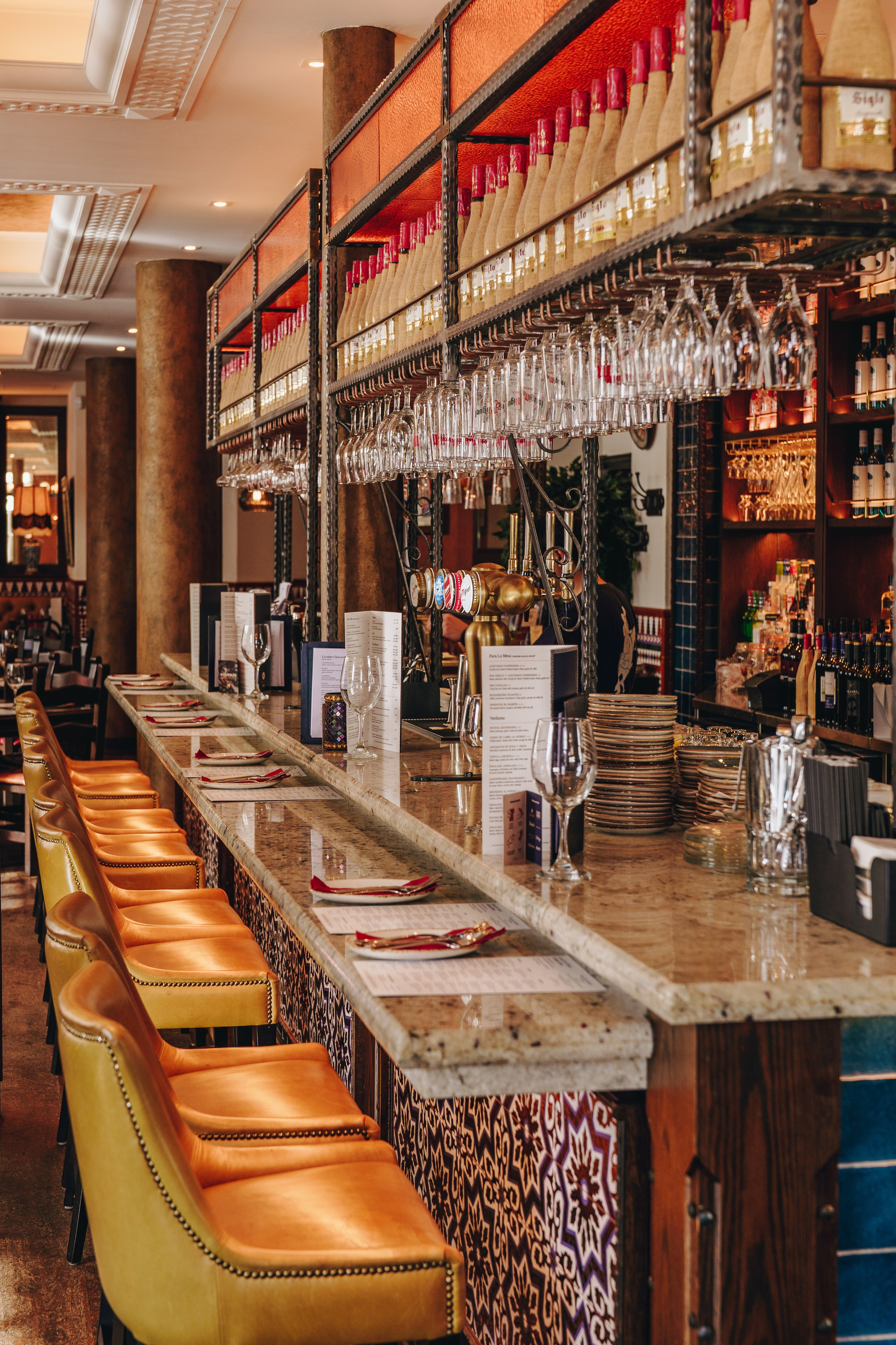 Restaurant interior photography London