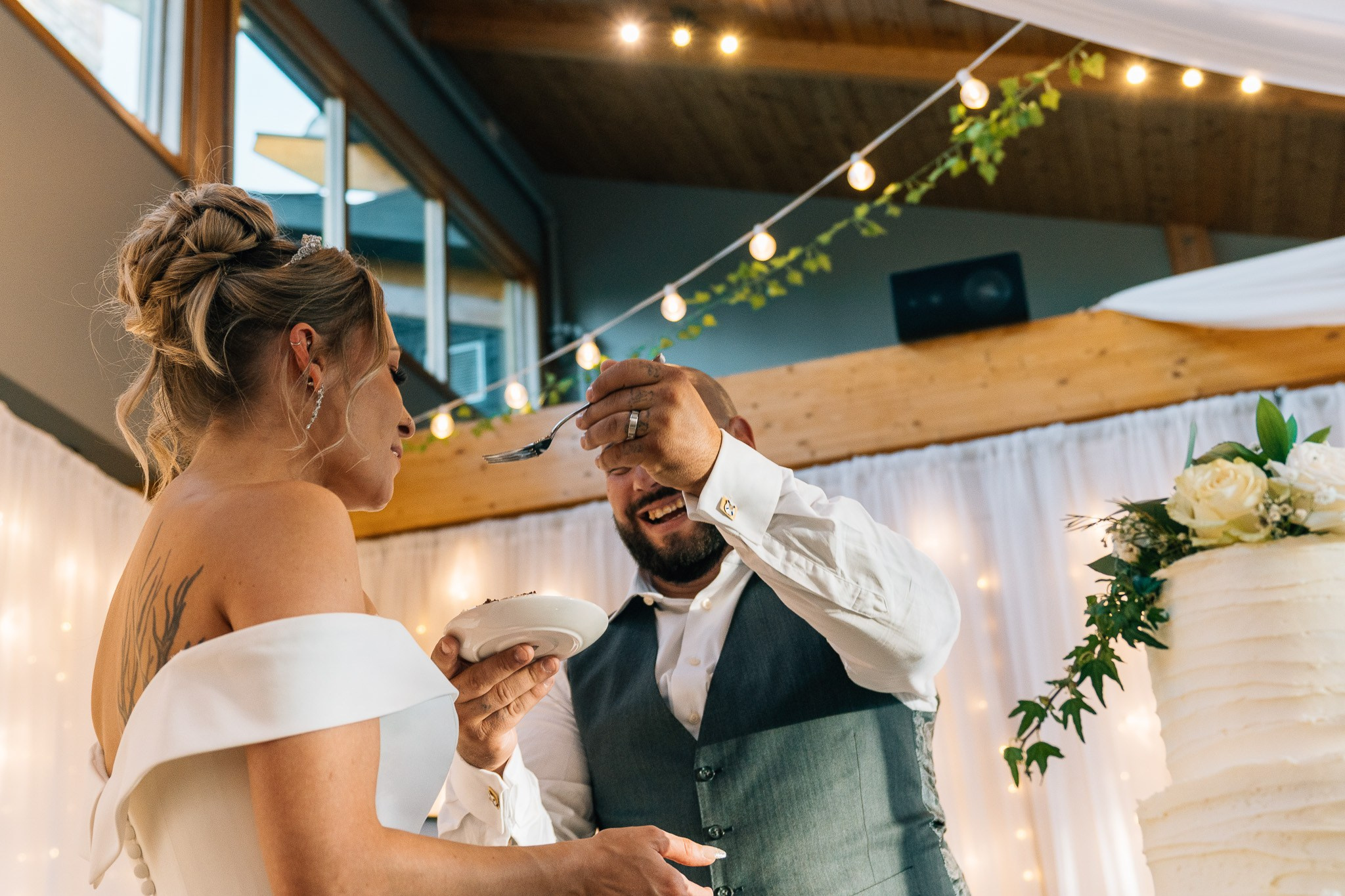 Wedding in a Bragg Creek, Alberta