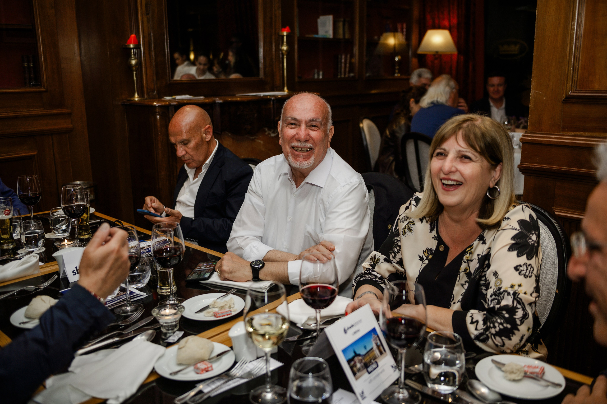 Corporate party at the restaurant — Pharma. Ваш фотограф в Лиссабоне — Анна Белова