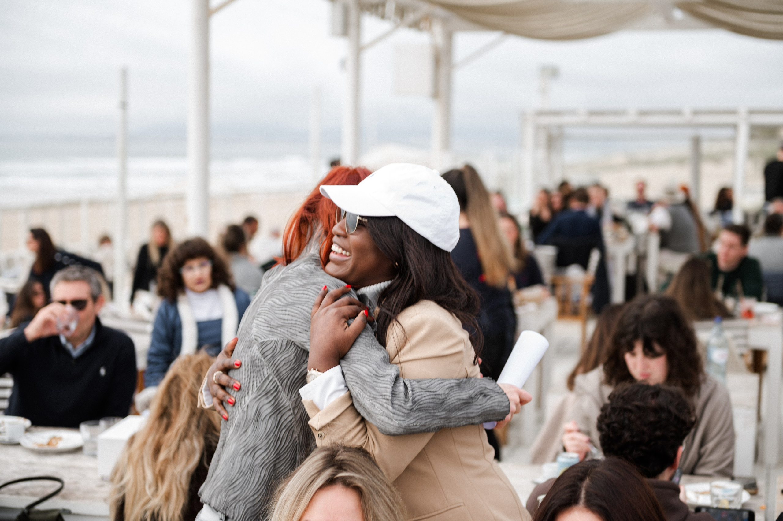 Evento na praia. Sua fotógrafa em Lisboa — Anna Belova