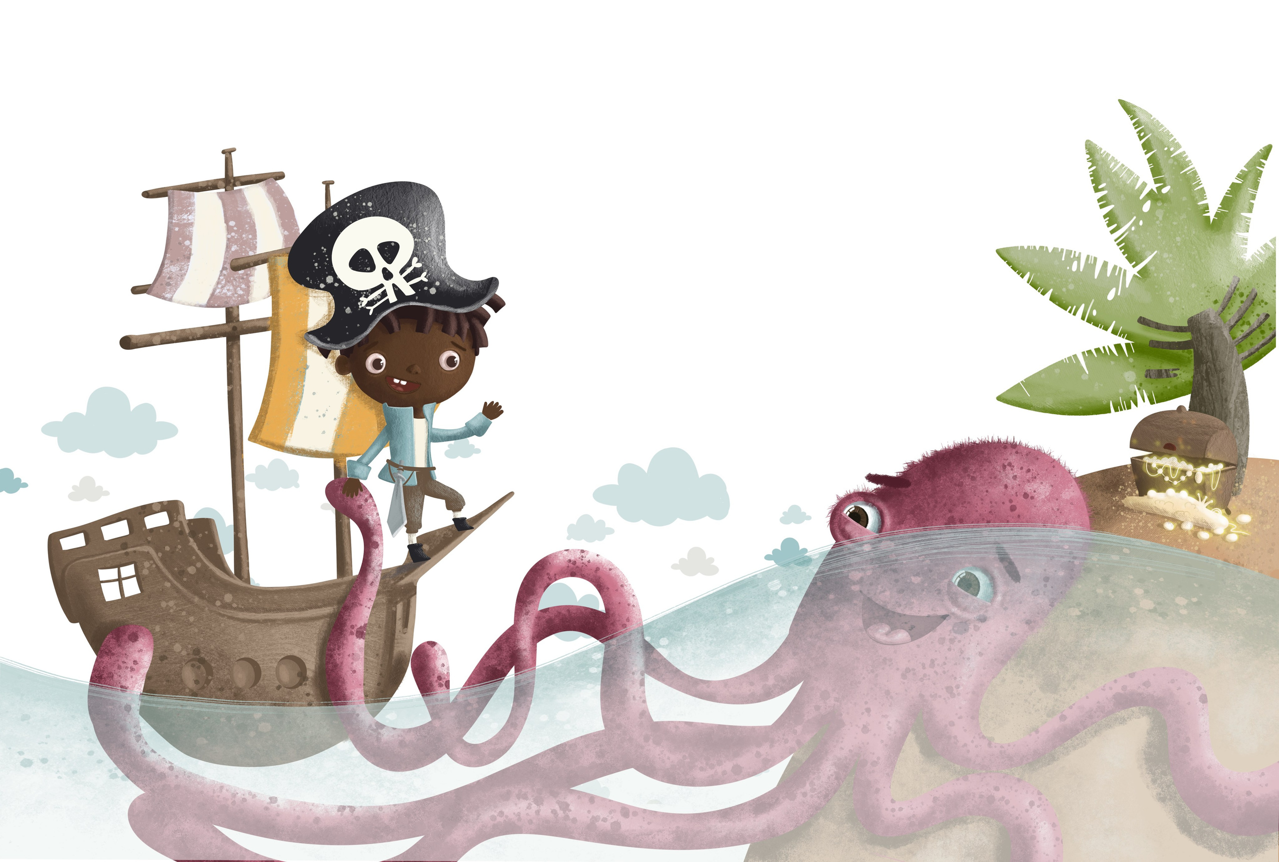 Illustration. Welcome