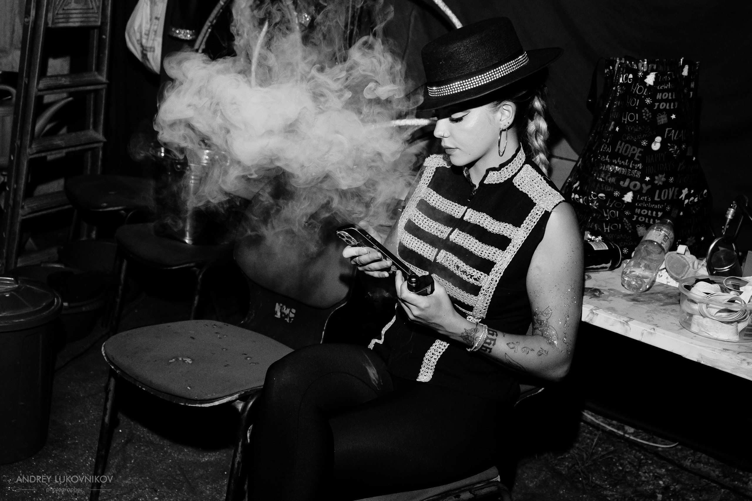 Жизнь за кулисами Circo Quiros: backstage фотографии