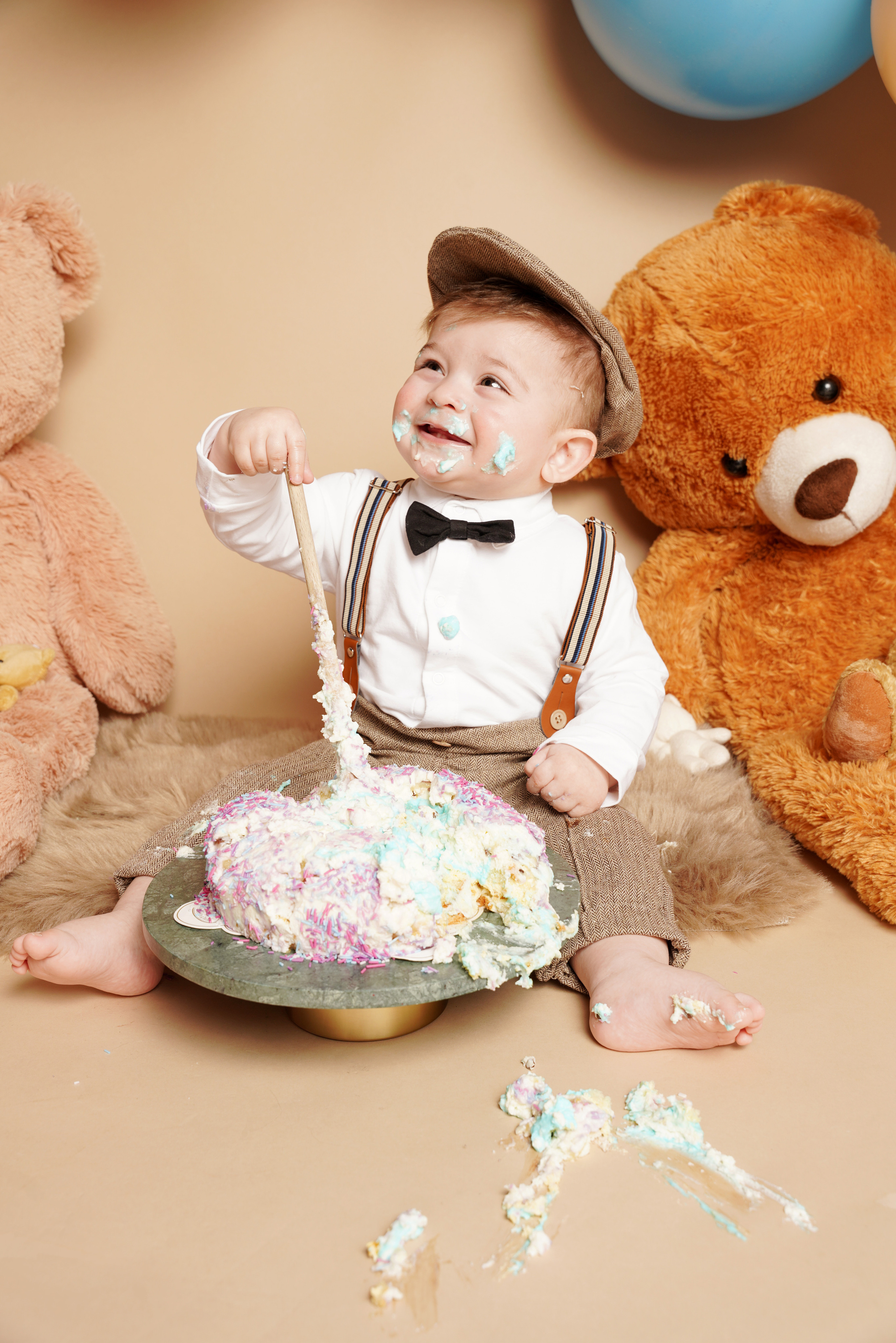 Klassische Torte für den kleinen Jubilar