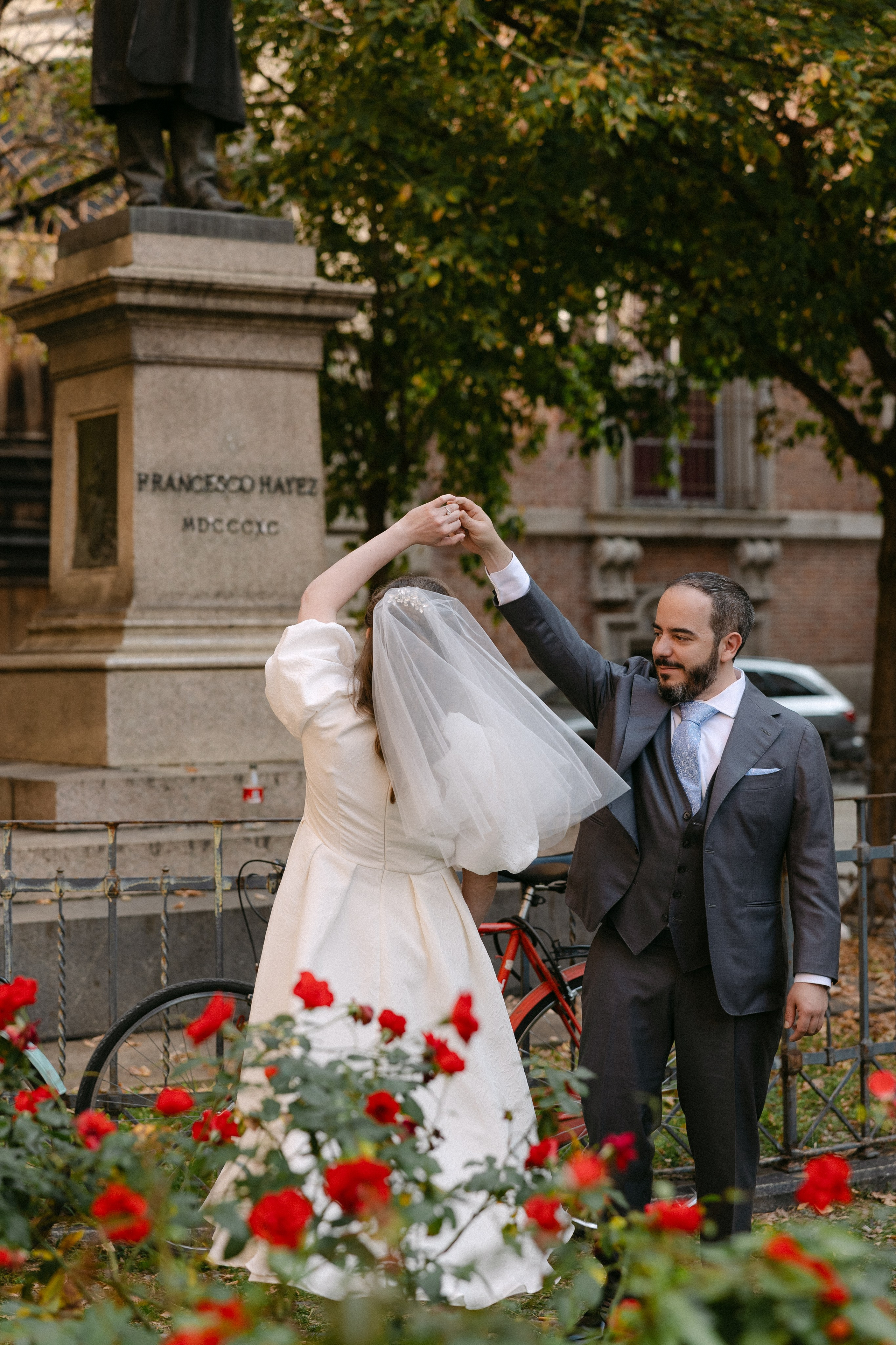 Vestuvių fotosesija Milane, Italijoje | Teresė ir Stefano
