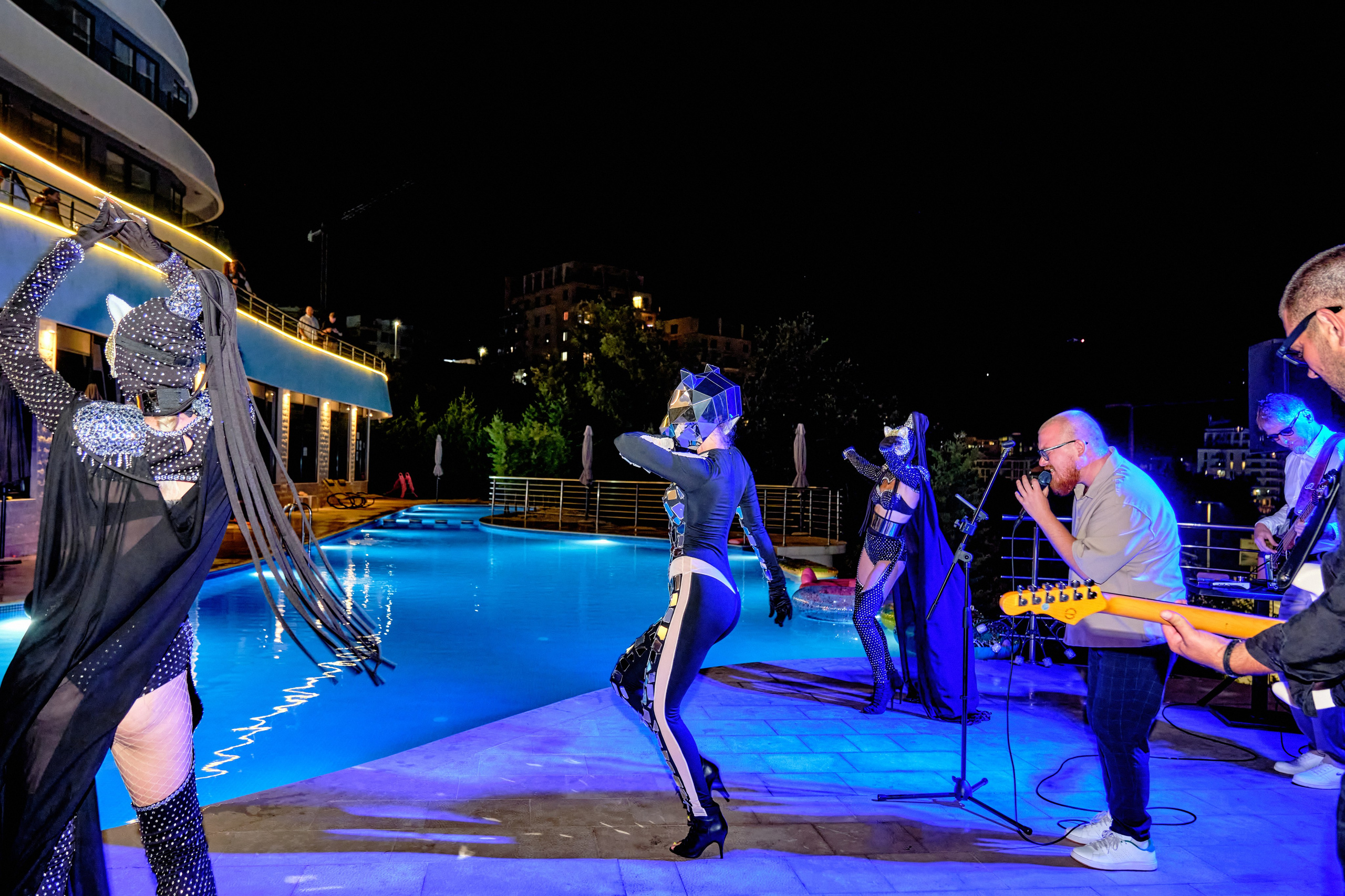 Photo report from the Zebra Restaurant’s birthday celebration. Becici, Montenegro. Photographer, photo artist Alena Novgorodtseva