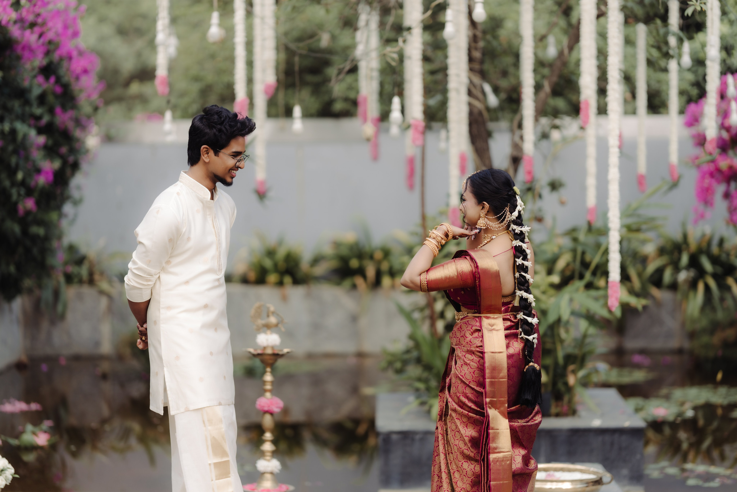 Sai & Amritha’s Kerala Wedding at Lilly Pond, Bangalore | Tales Of You Weddings