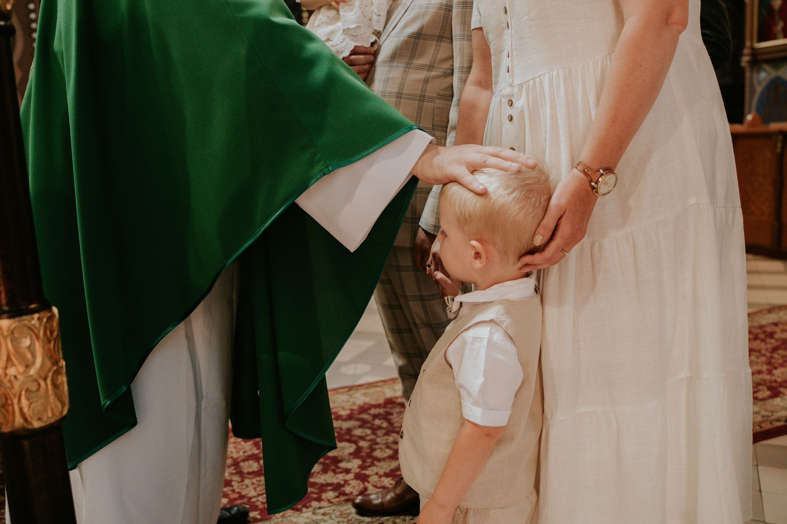 Chrzest Święty Marcelina i Adam. Michał Kaźmierczyk - Fotograf