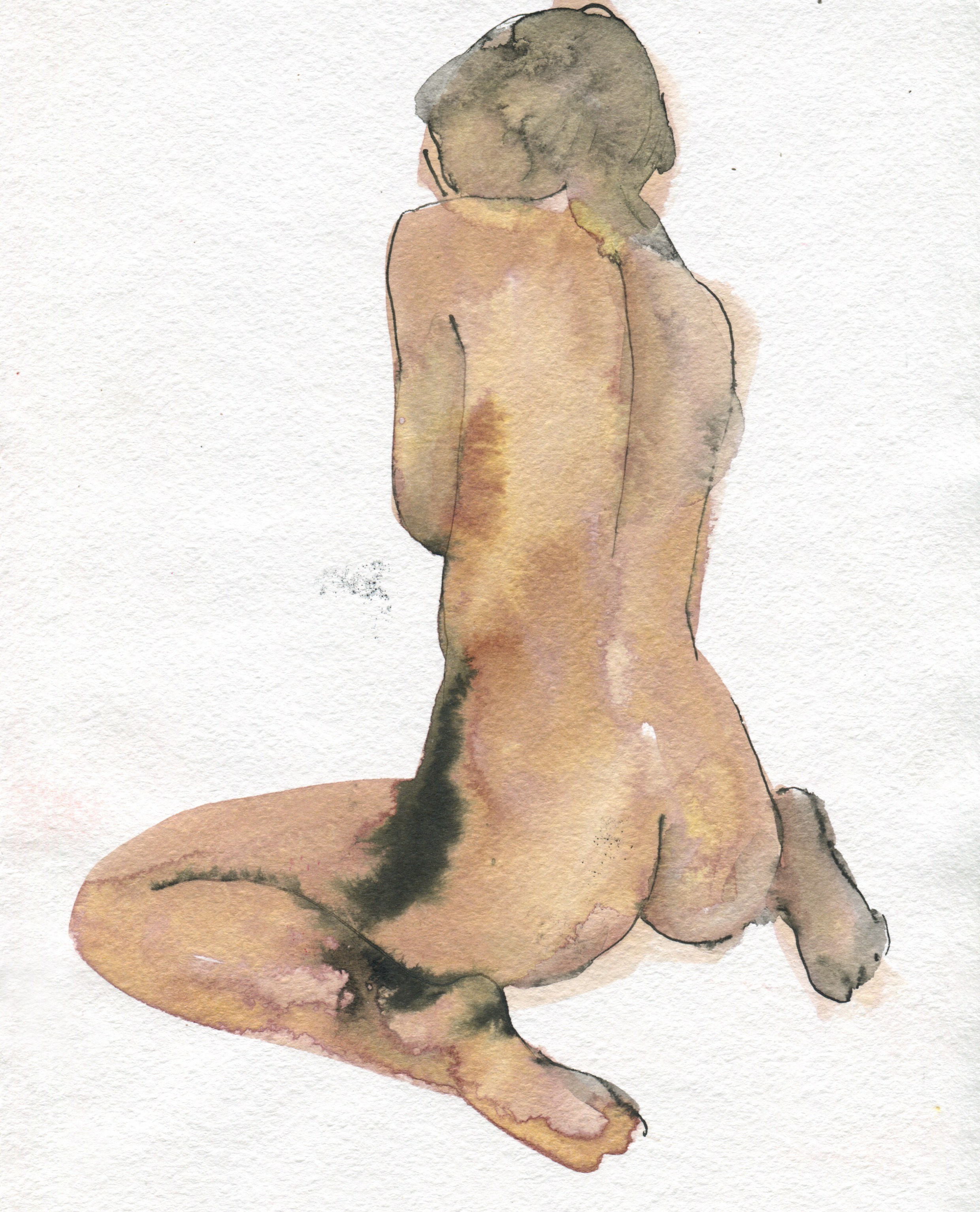 Life Drawing, Moscow. Marina Antonova