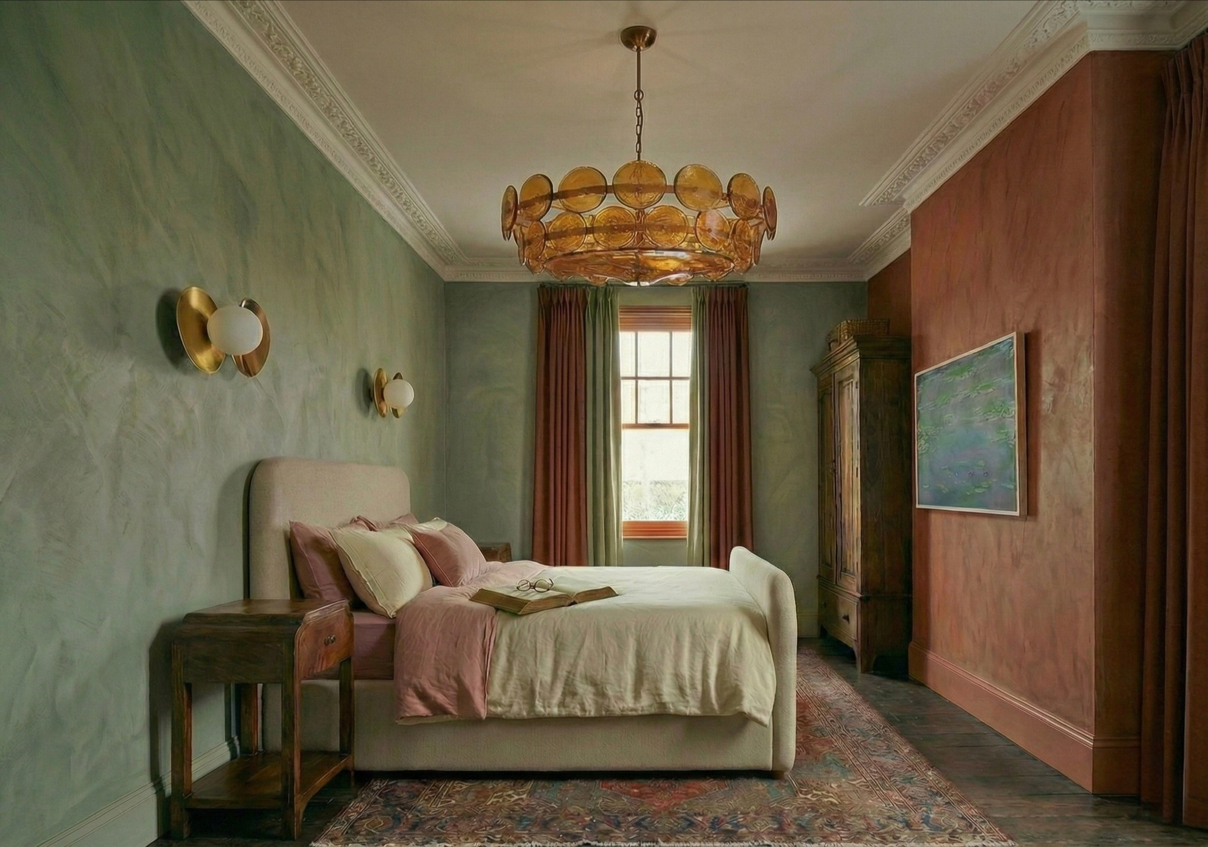 Vintage. Apartment for a couple. Valeria Riazantseva. Interior Designerin und Dekorateurin