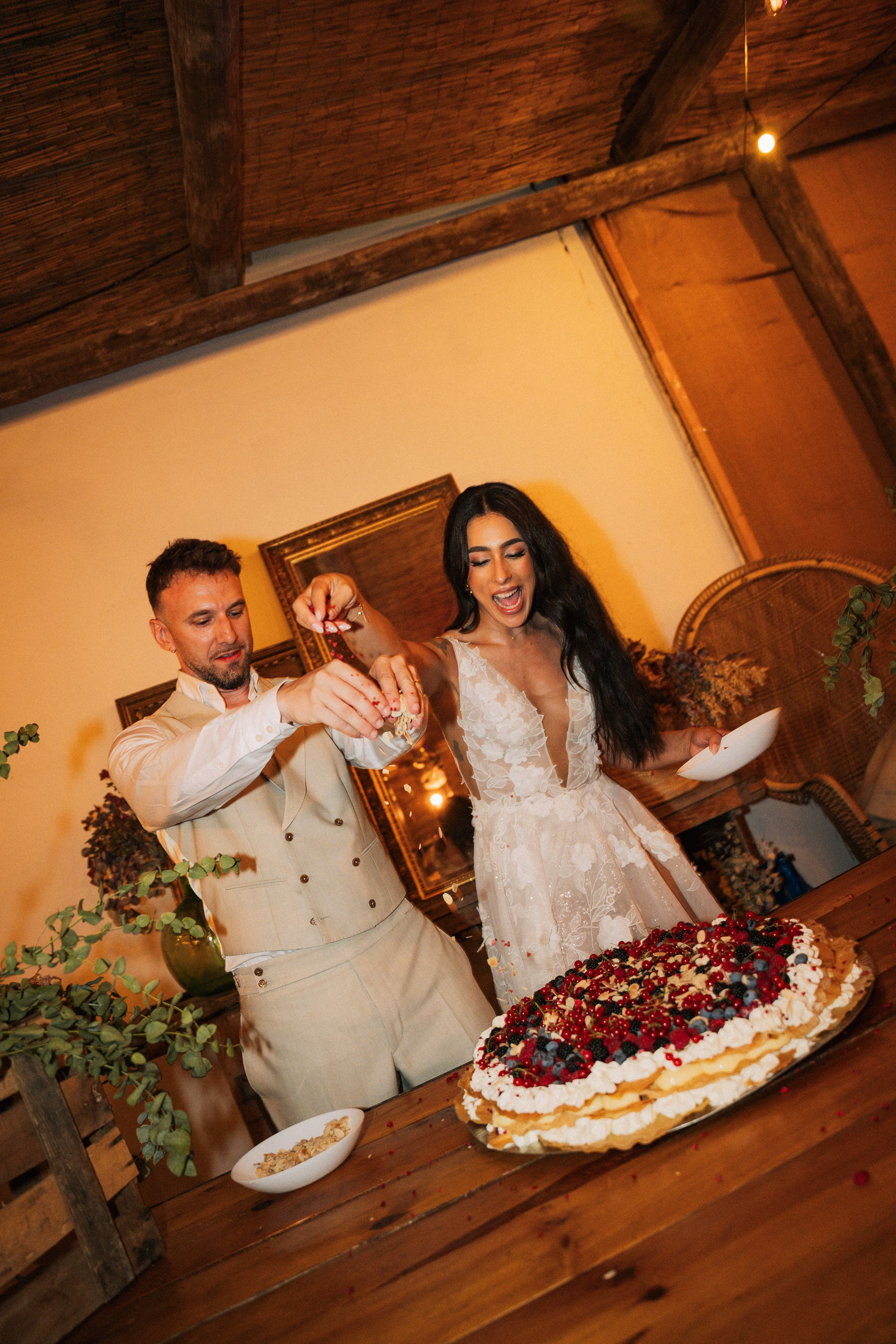 Nerea y Samuel. Christian García