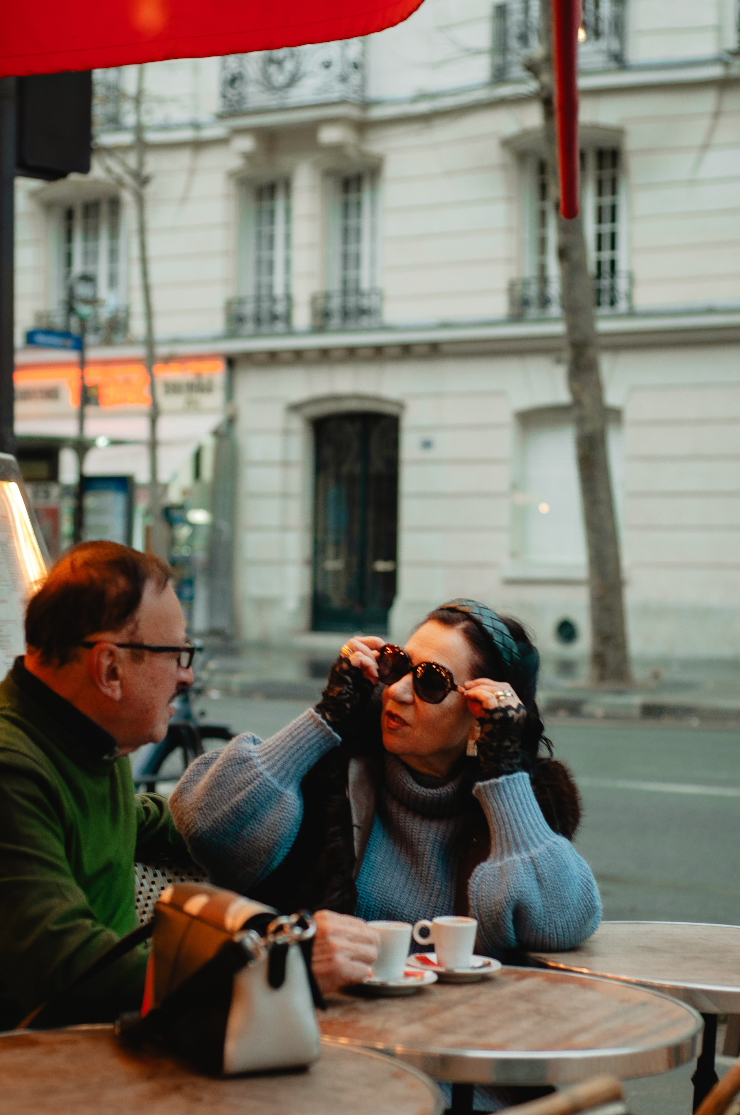 Photoshoot in Paris for the elderly couple. Paris photographer — Polina Osipova