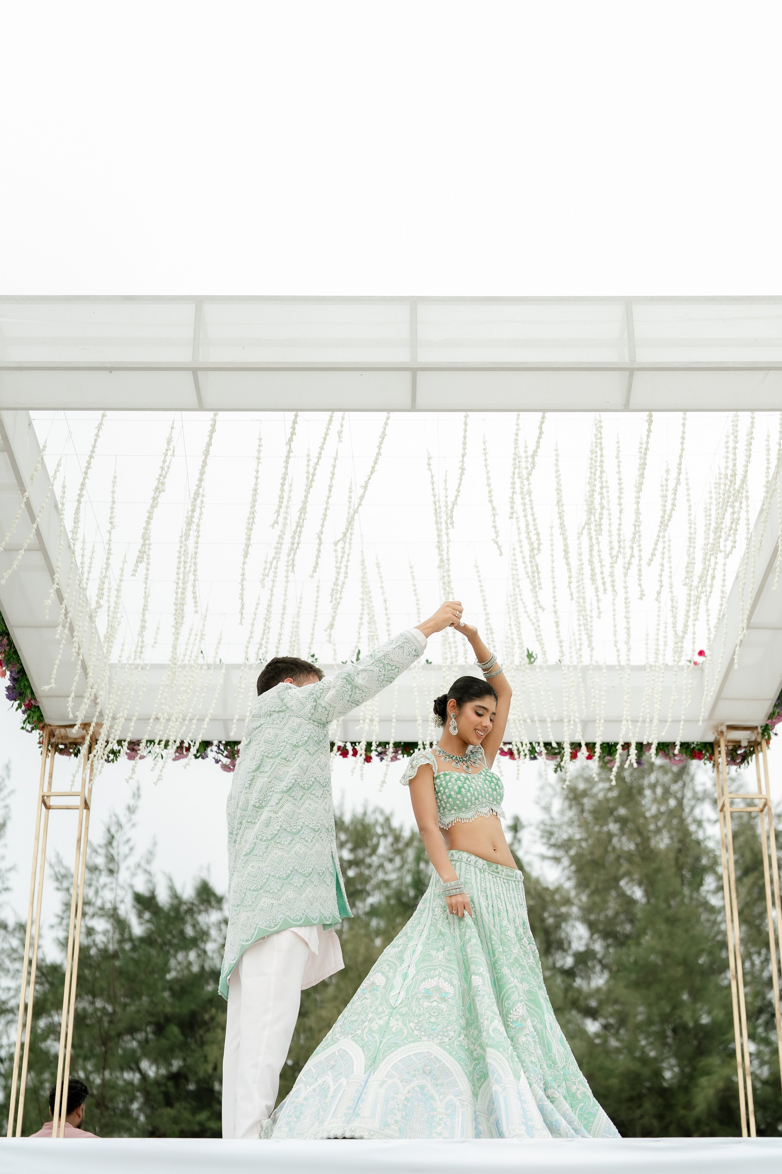 Beach Shaadi! Ft. Aishwarya & Milan. Fine art Wedding Photographers in India & Canada
