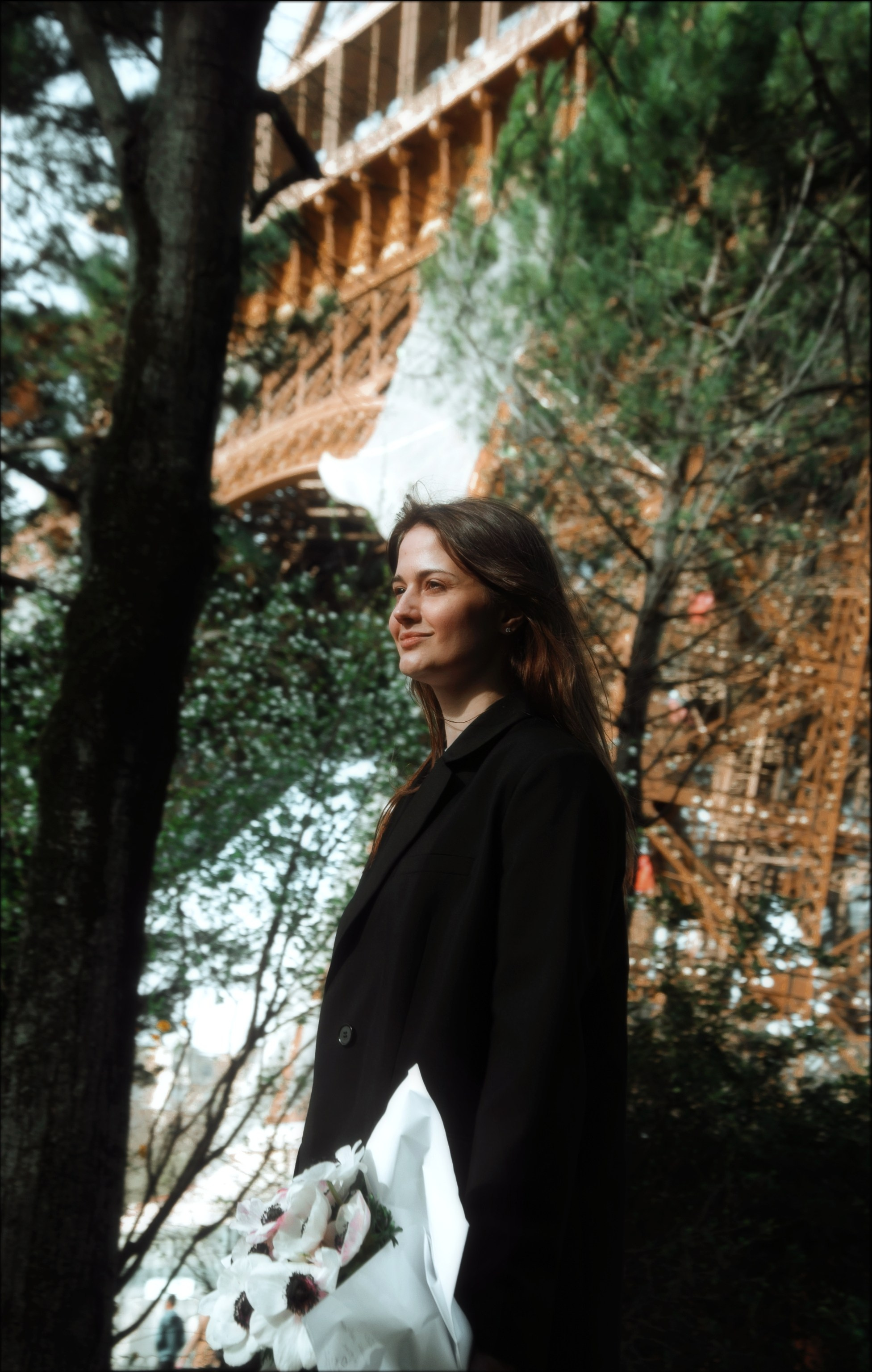 Фотосессия подруг у Эйфелевой башни. Фотограф в Париже Полина Осипова