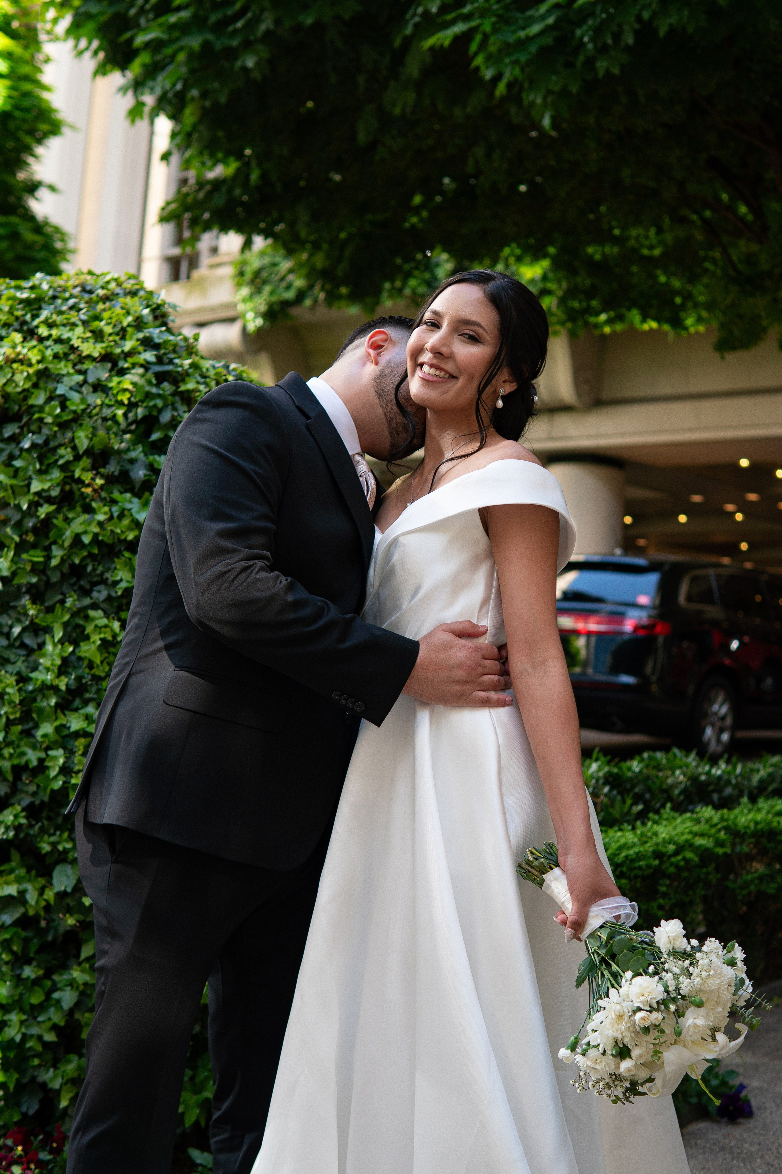 Bessie and Julio | Wedding Portrait session. Photographer in Washington Sophia D