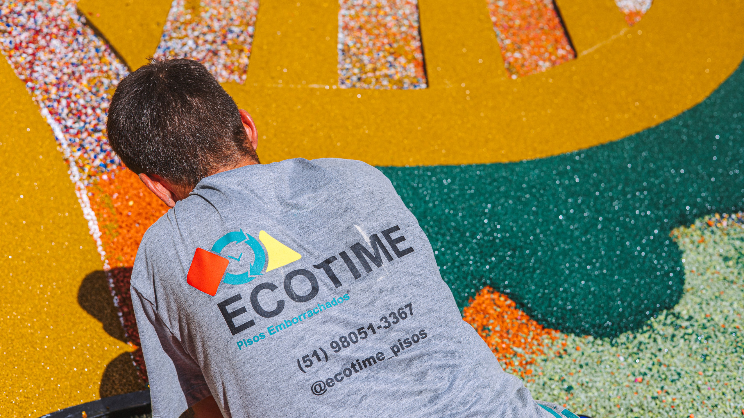 Ecotime Pisos Emborrachados. Caio Almeida