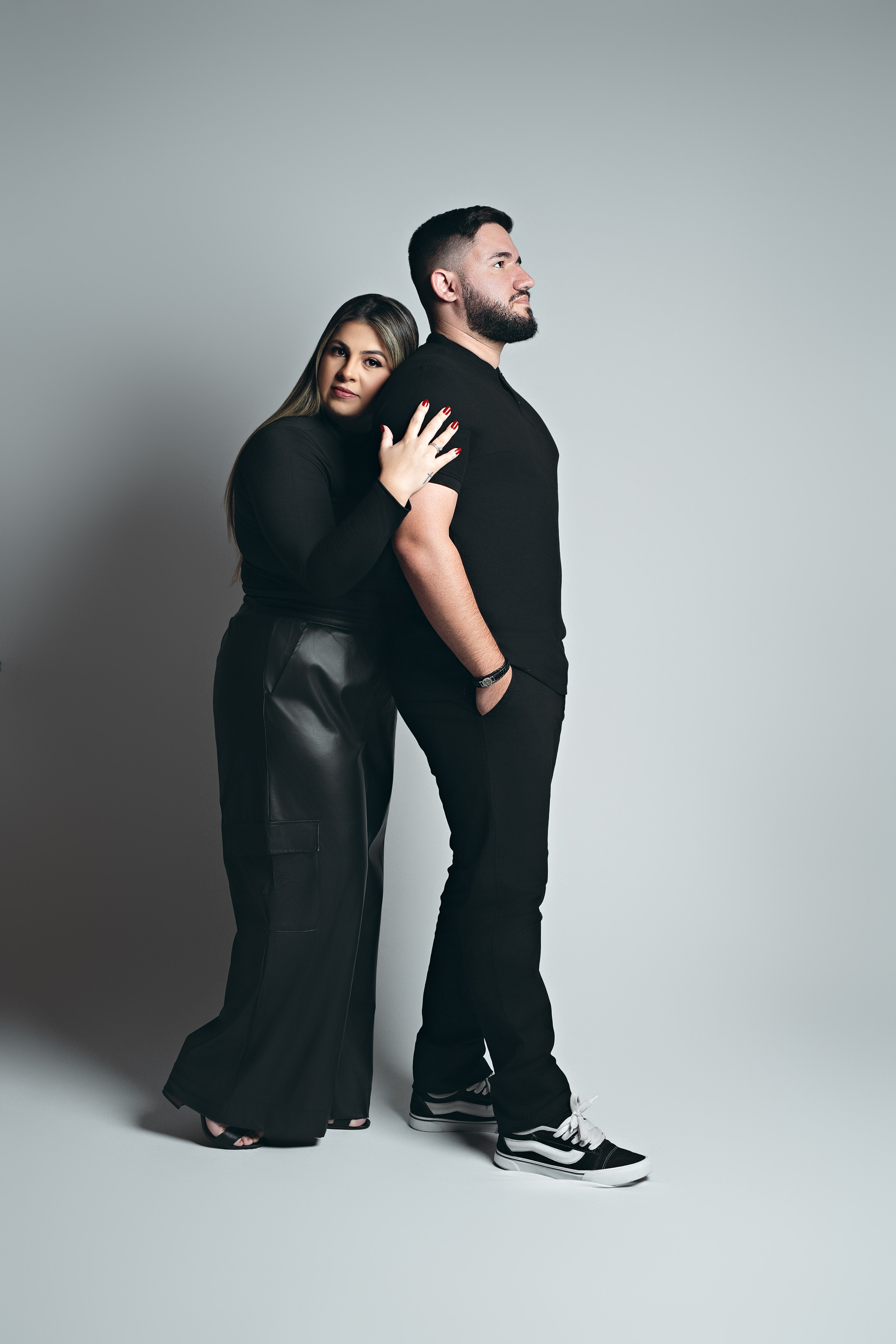 Pré Wedding Estúdio — Laisla e Bruno. Fotógrafo de casamento e Filmmaker de casamento