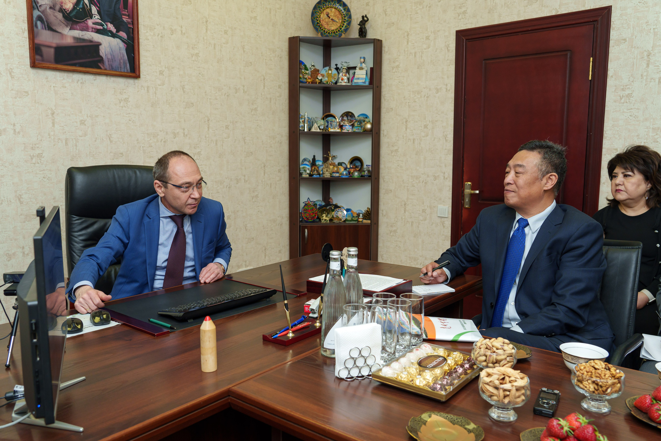 ЦЕРЕМОНИИ ОТКРЫТИЯ УЗБЕКСКО-КИТАЙСКОГО МЕДИЦИНСКОГО ЦЕНТРА. Георгий Намазов | Фотограф в Ташкенте