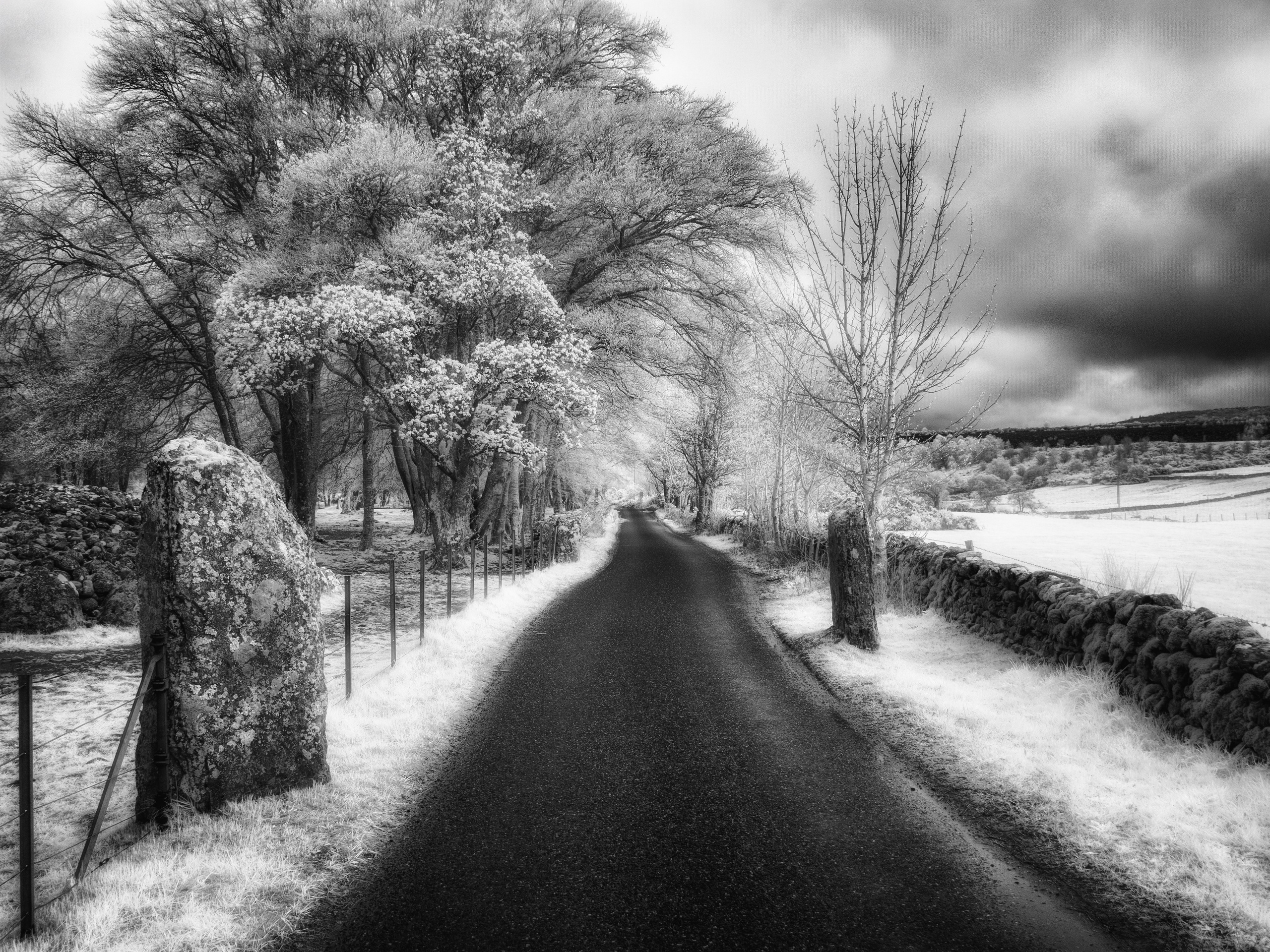 Ancient Sites. Infrared Scotland