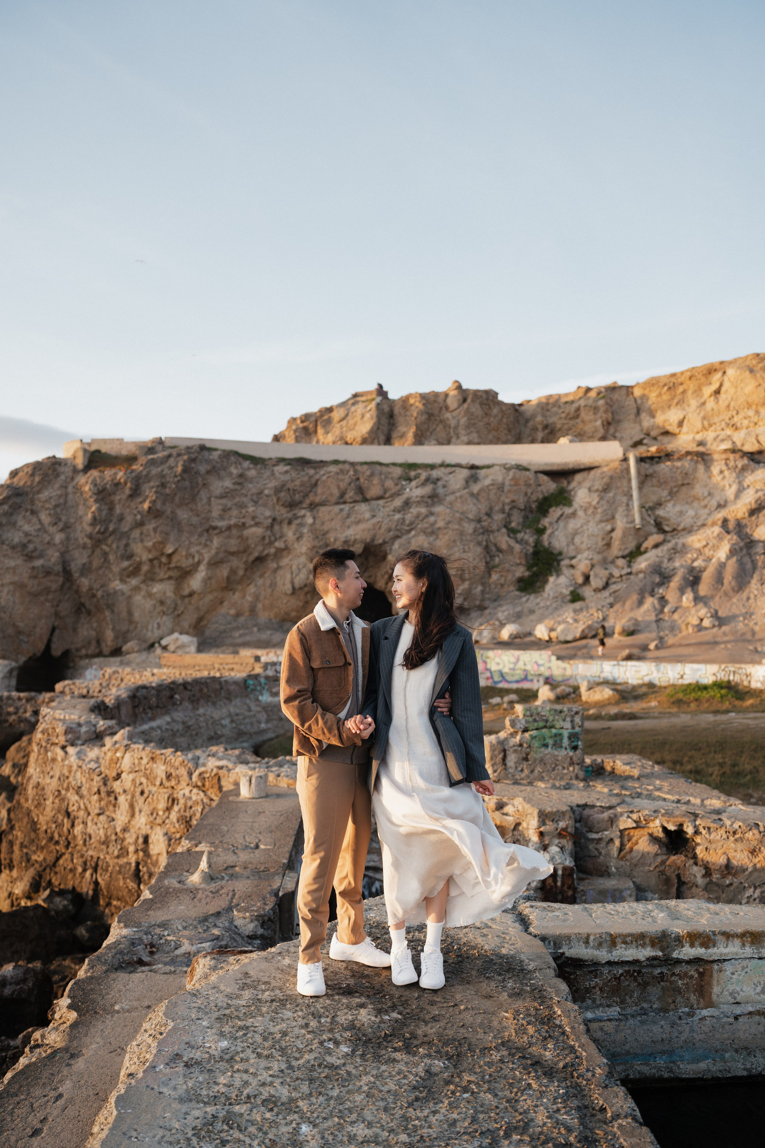 Golden Hour Magic at Sutro Baths. Soulo Photography | San Francisco Bay Area Based Photographer