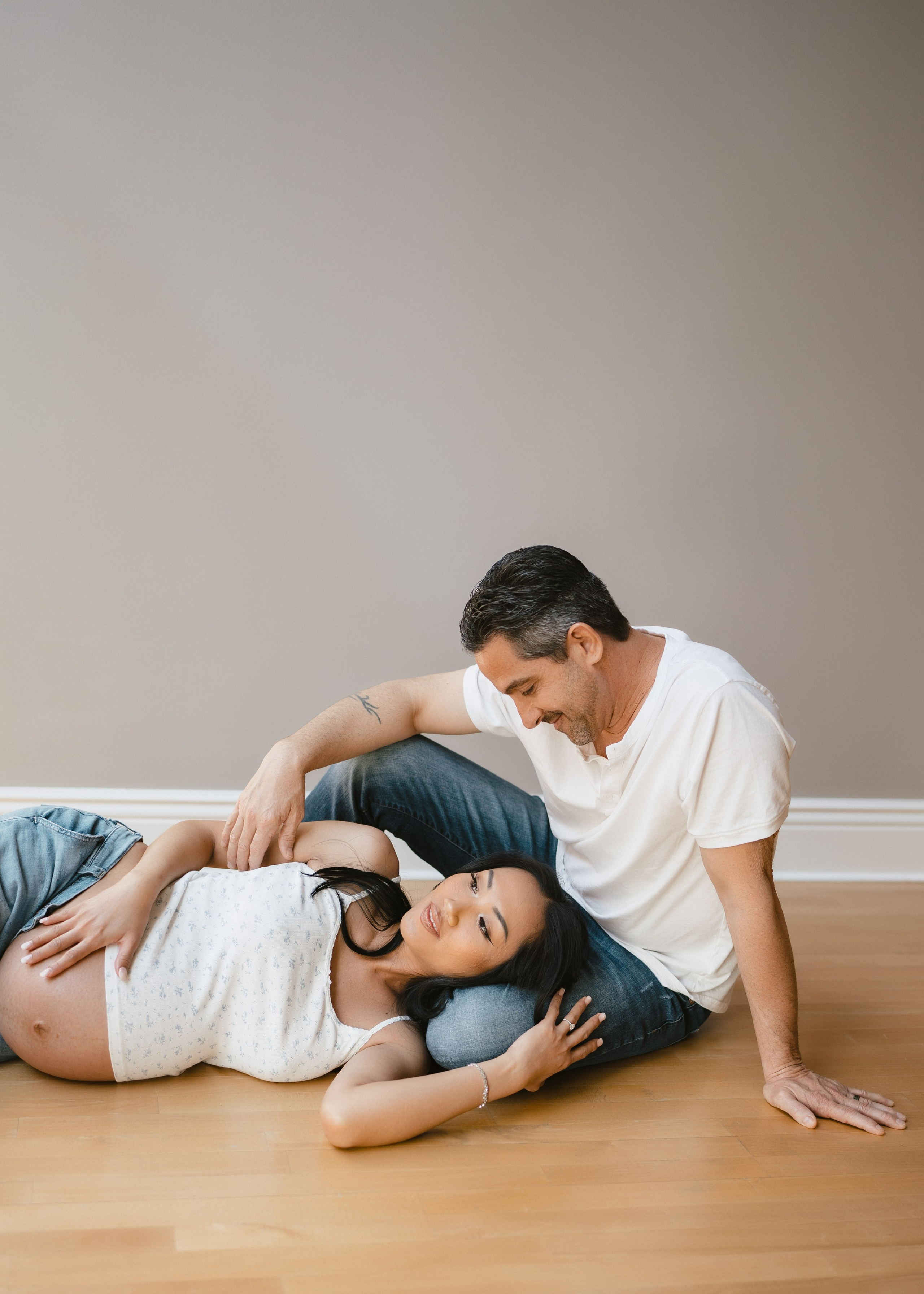 Studio Maternity Session. Soulo Photography | San Francisco Bay Area Based Photographer