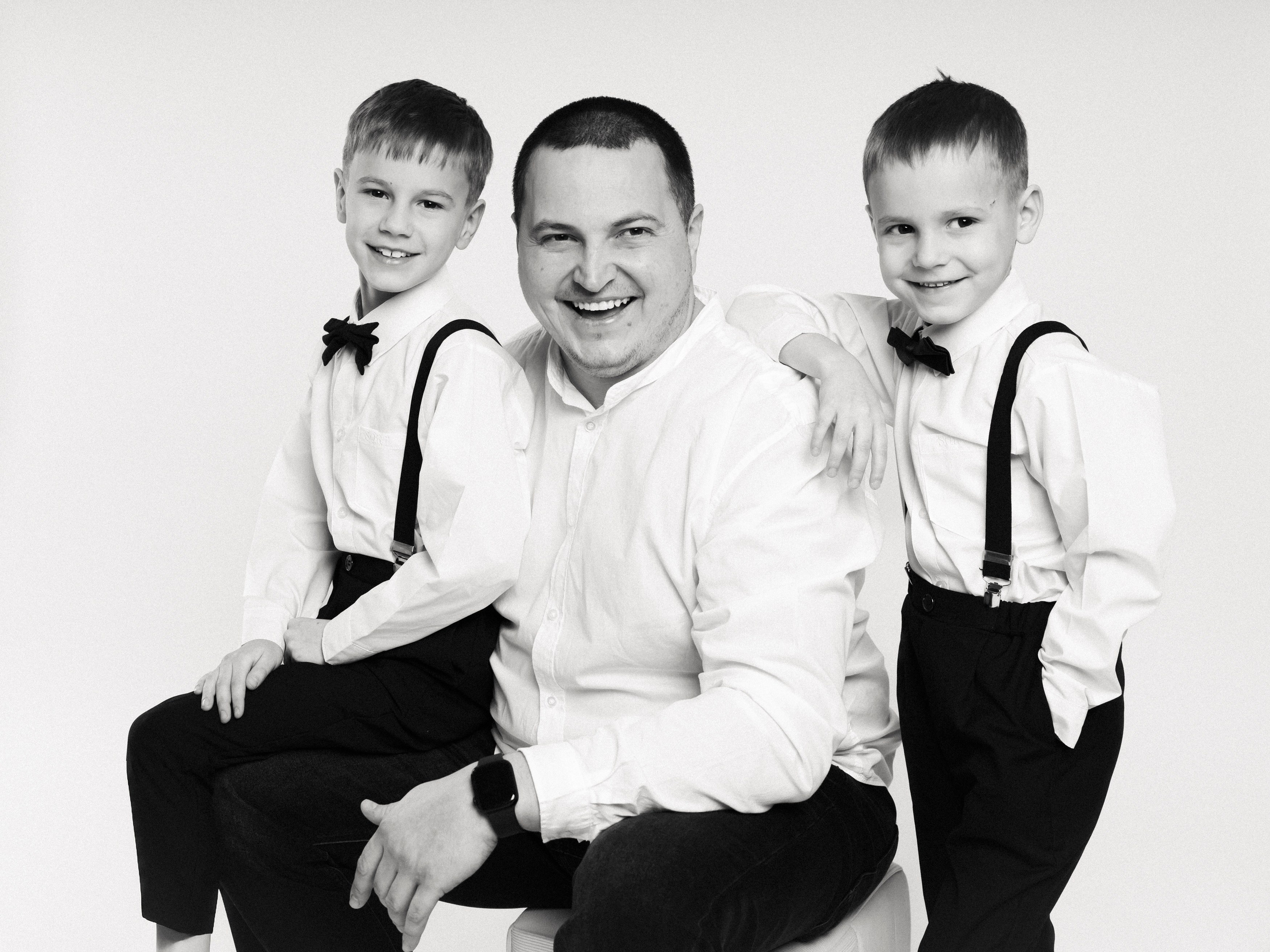 Rodinné studiové focení. Лайфстайл и семейный фотограф в г. Писек Чехия Оксана Телупилова