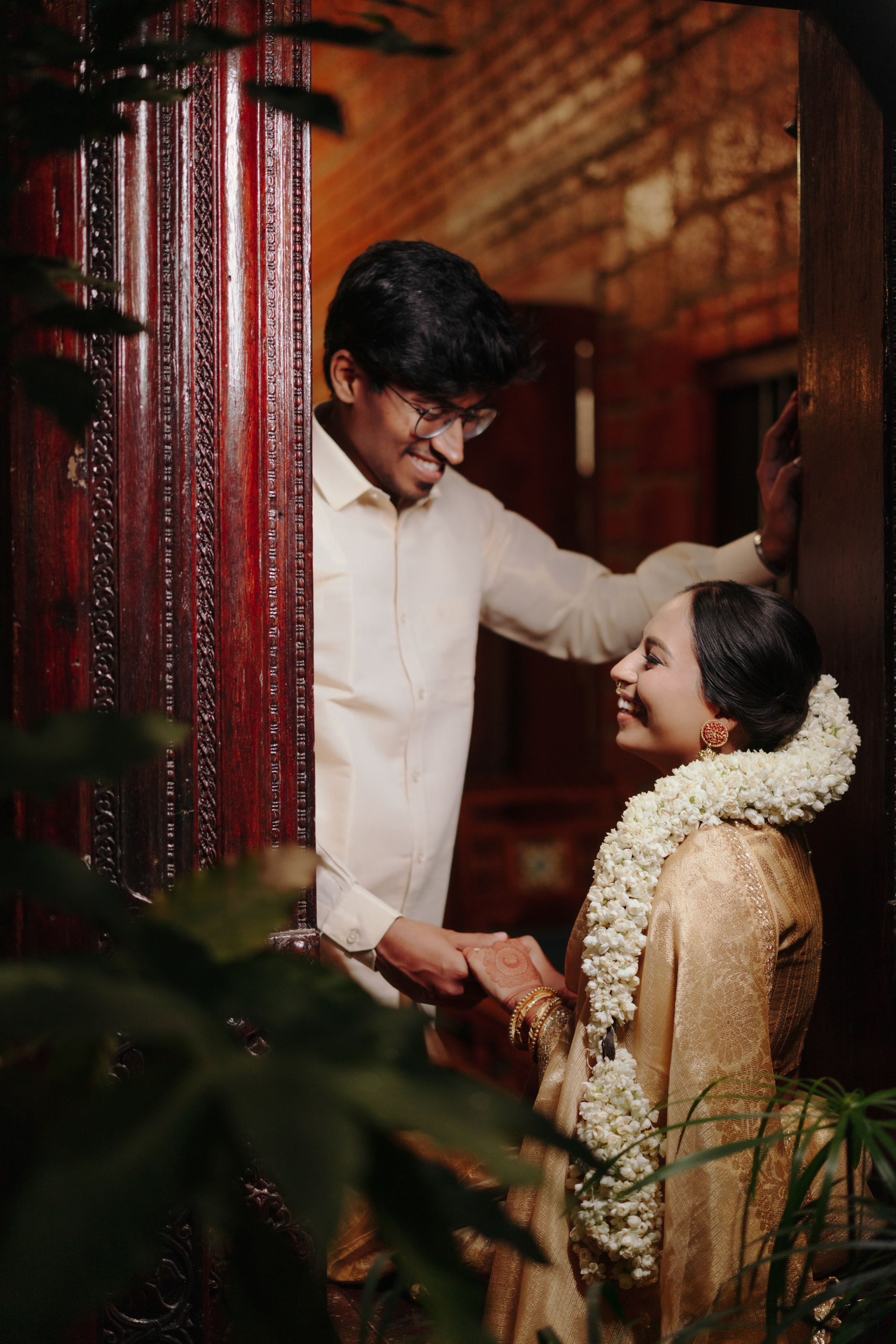Niharika & Karthik | Tamil & Telugu Wedding Photography at The Tharavadu Mane | Tales Of You