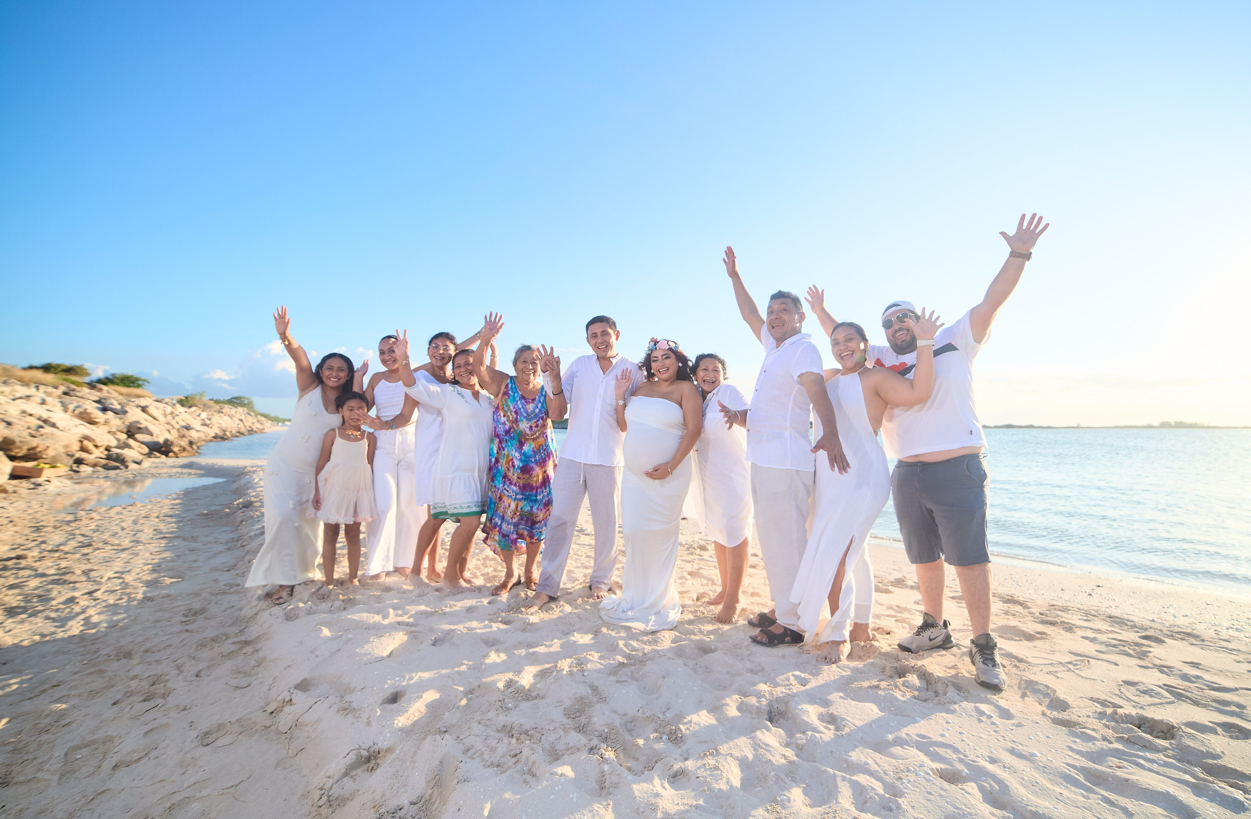Suleymi y Familia. Christian Ku fotógrafo en Mérida, Yucatán