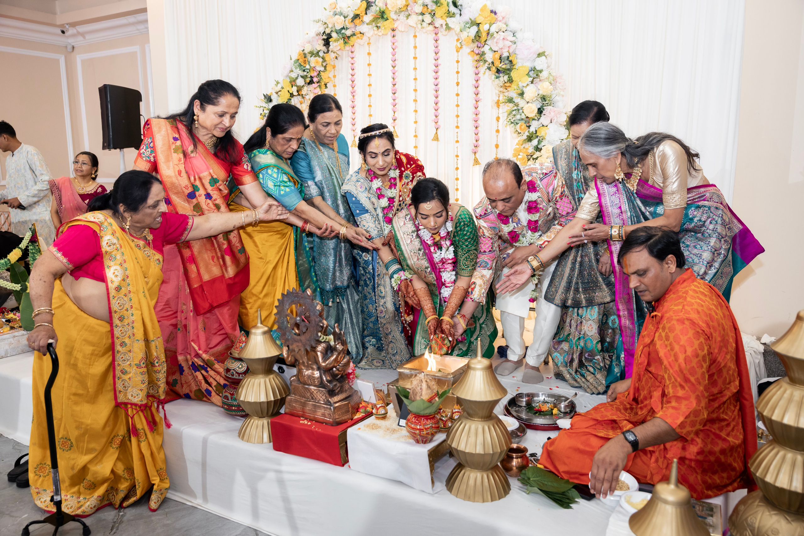 Purva and Vivek. Irina Ermak wedding photographer in New York
