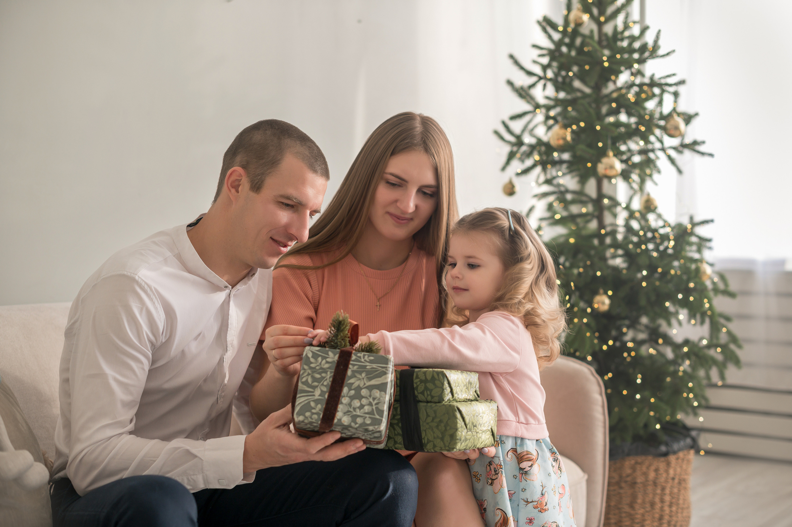 Новогодние съемки. Семейный и детский фотограф в Минске Надежда Савицкая