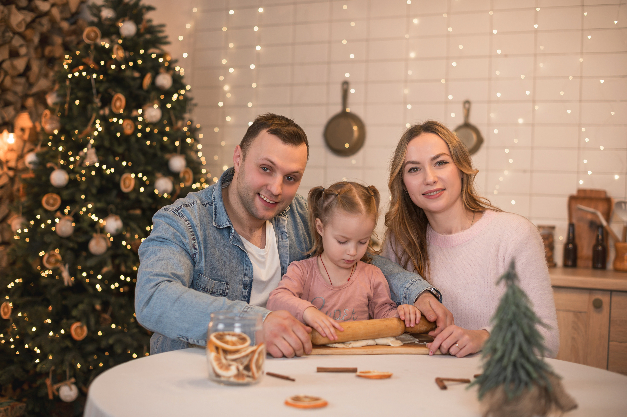 Новогодние съемки. Семейный и детский фотограф в Минске Надежда Савицкая