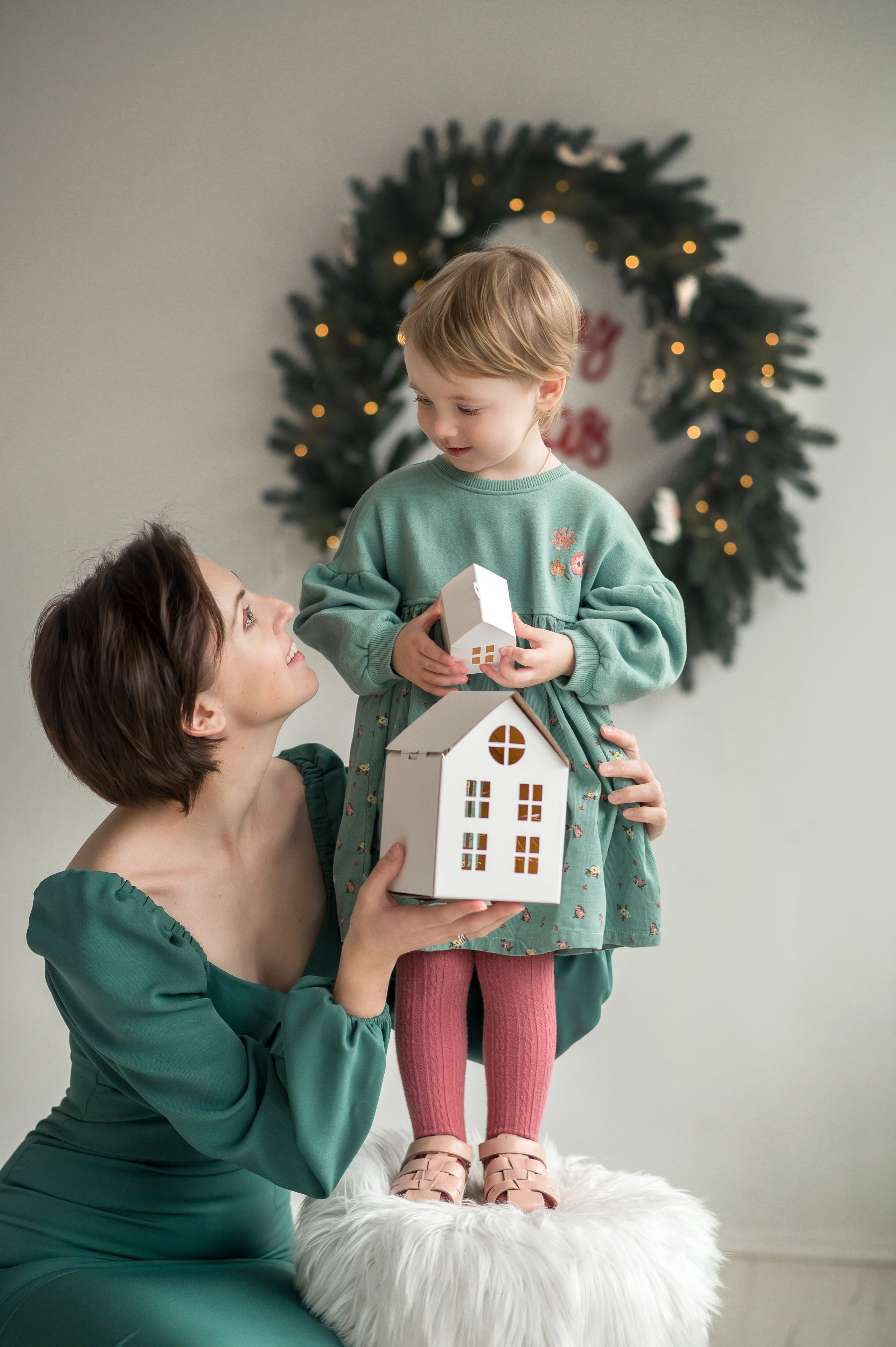 Новогодние съемки. Семейный и детский фотограф в Минске Надежда Савицкая