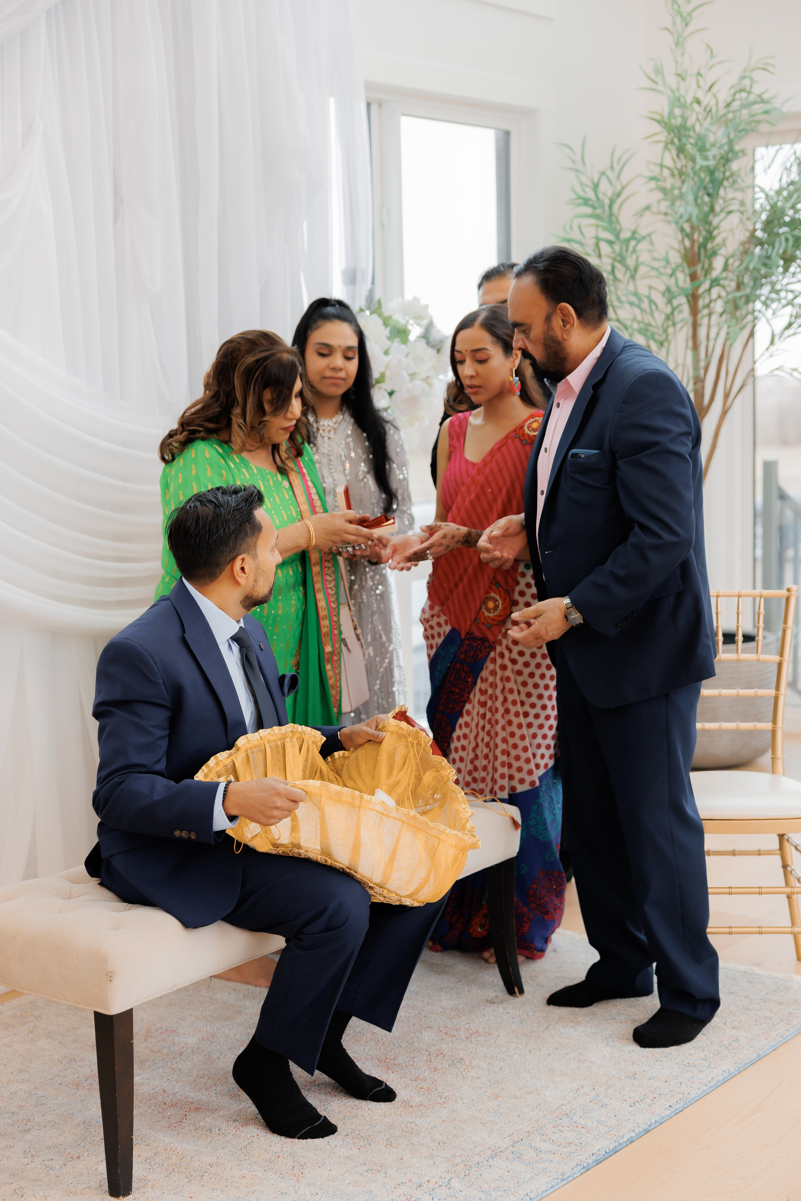 Rokha ceremony. Home