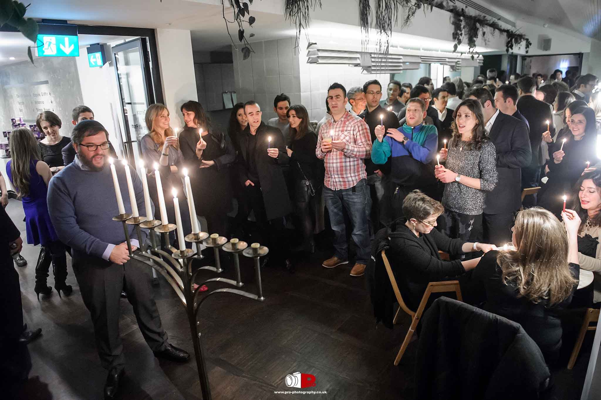 Candlelit Ceremony with Community Gathering