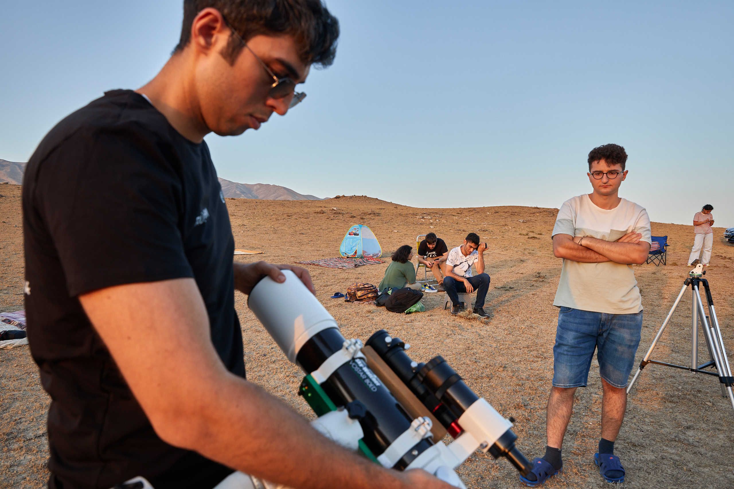Heveskar Astronomlar Cemiyyeti. Perseids. Astrocamp. Photographer in Baku Kamran Enceladus
