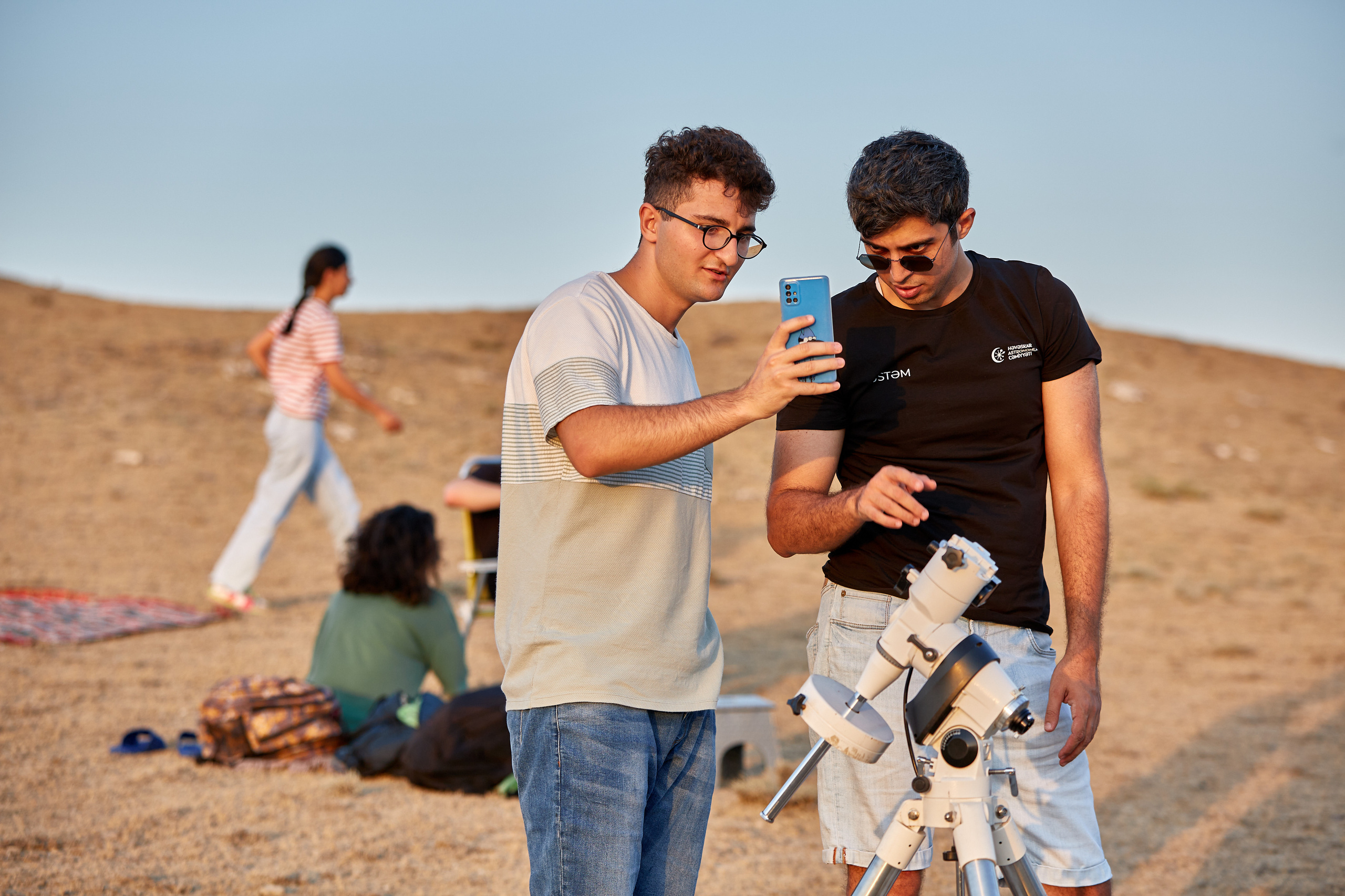 Heveskar Astronomlar Cemiyyeti. Perseids. Astrocamp. Photographer in Baku Kamran Enceladus